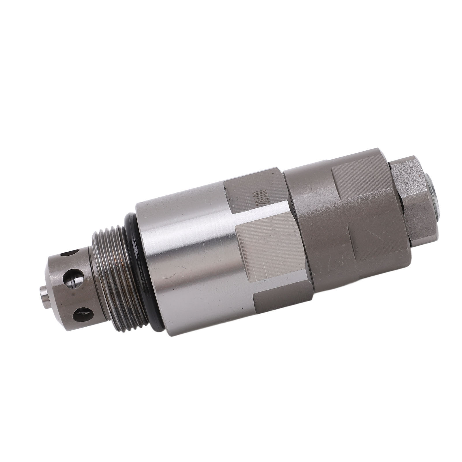 Professionelles Zusatzüberlaufventil Aus Stahl Für Kobelco-bagger, Robustes Hydraulisches Auslassventil, Kompatibles Ersatzteil.