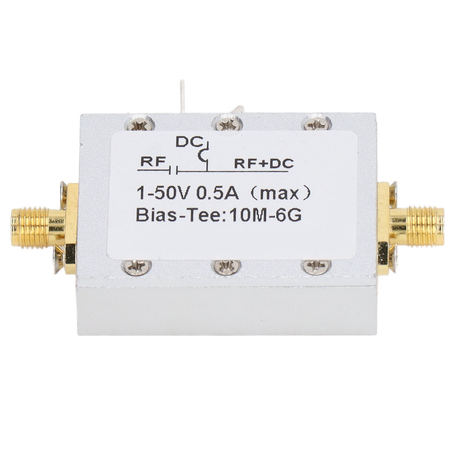 Hf-vorspannungs-t-splitter 10 Mhz–6 Ghz Breitband, Koaxial, Mikrowelle, Dc 1–50 V Einspeisung Für Software-defined Fm Radio