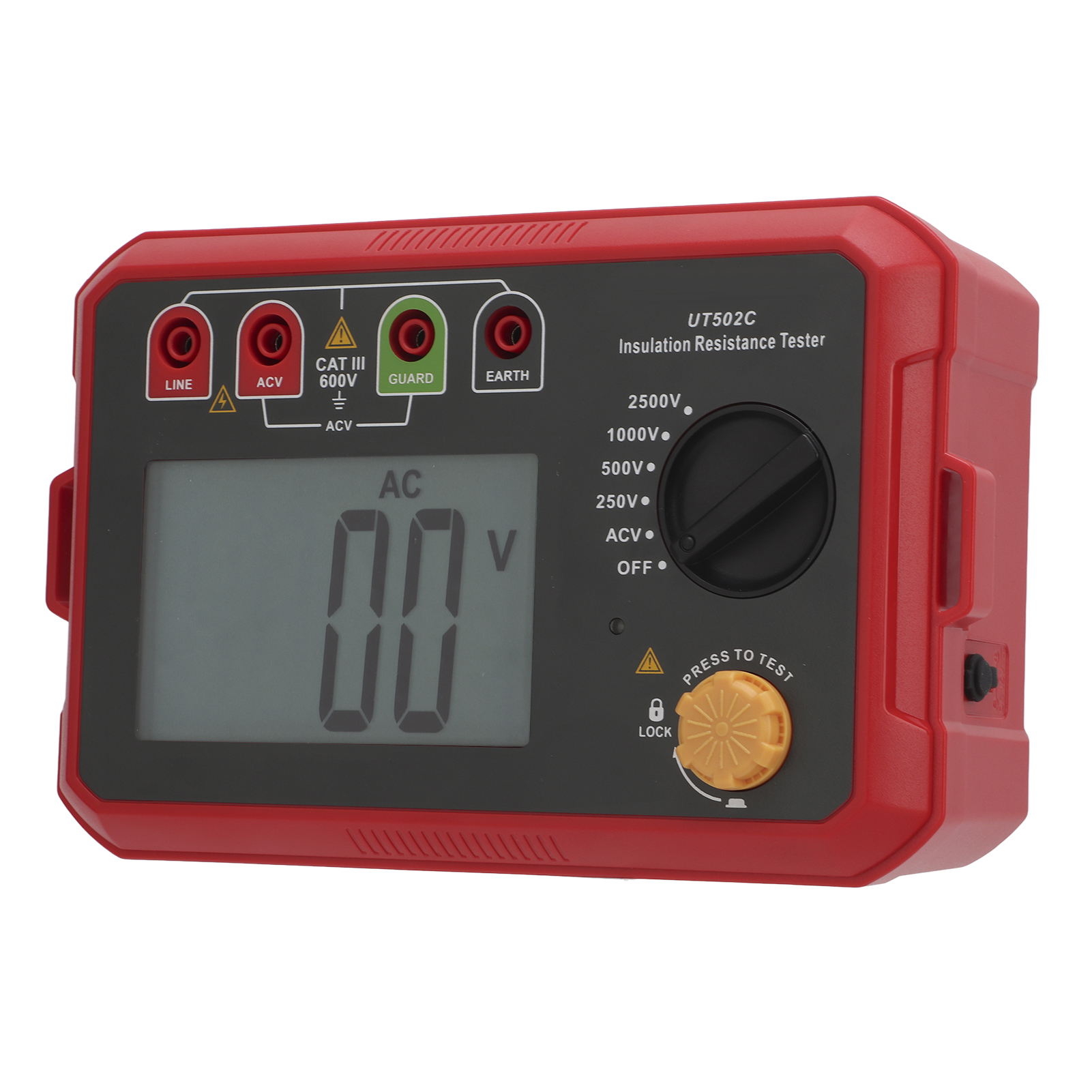 Ut502c Isolationswiderstandsmessgerät, Digitaler Fehlerstromdetektor, Elektrisches Diagnosegerät Für Industrieanlagen