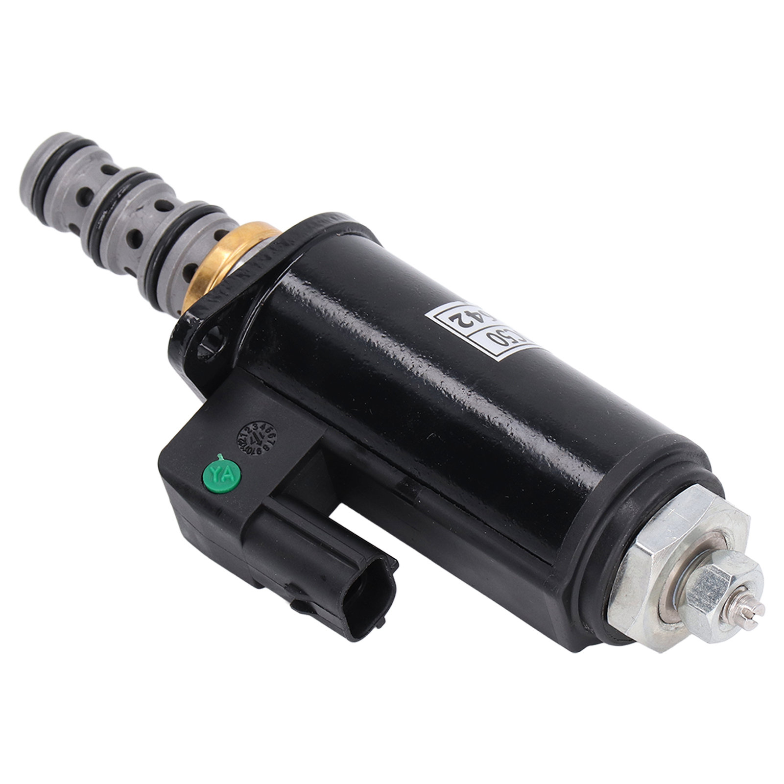 Hydraulisches Magnetventil Aus Edelstahl Für Sk200-6e Baggerpumpe, Referenz Kdrde5k31-30c50-107 Yb35v00005f1, Bagger-ersatzteil.