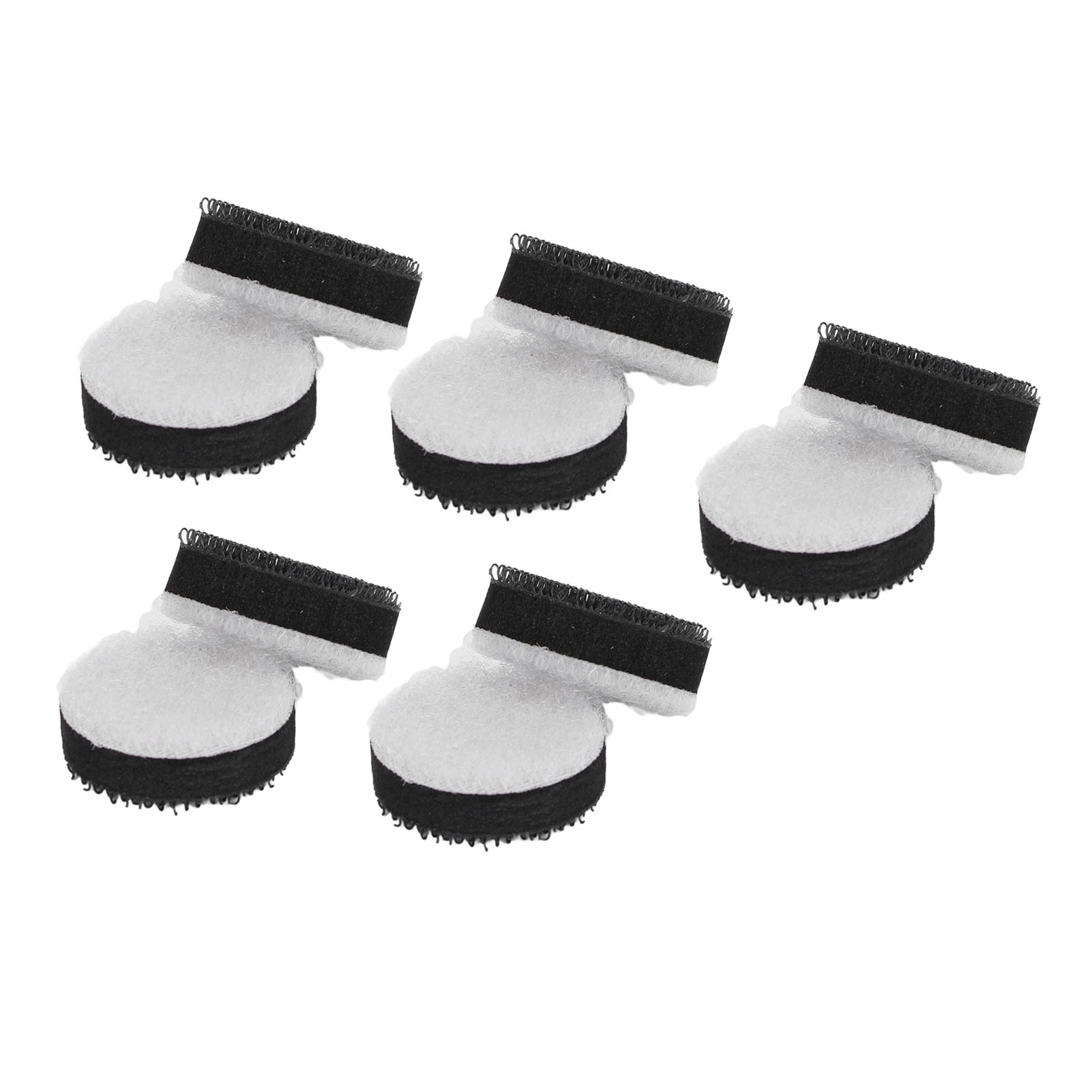 Packung Mit 10 Schleifschwämmen, 25 Mm, Schleifpads Mit Selbstklebendem Klettverschluss, Zum Polieren, Glätten Und Schleifen