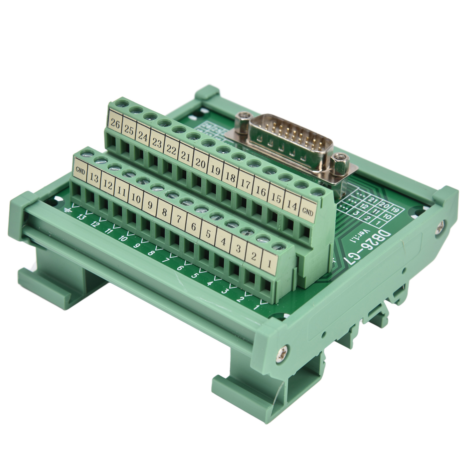 Pcb-klemmenblockmodul, Kupfer-steckeradapter, Dc 60v, Klemmenschalter, Für Platinenmontage, Zwei Anschlüsse.