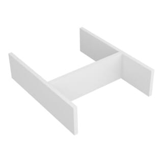 Keuco Inneneinteilung Edition 400 31,1x8x37,2mm, weiß, für Frontauszug