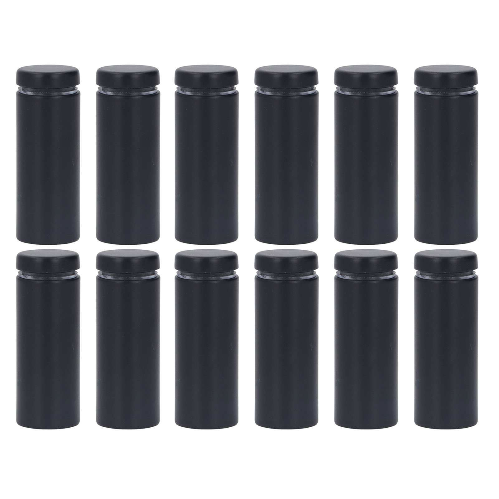Set Mit 12 Edelstahl-abstandsschrauben, 19 X 50 Mm, Wandmontage-set Für Werbedisplays