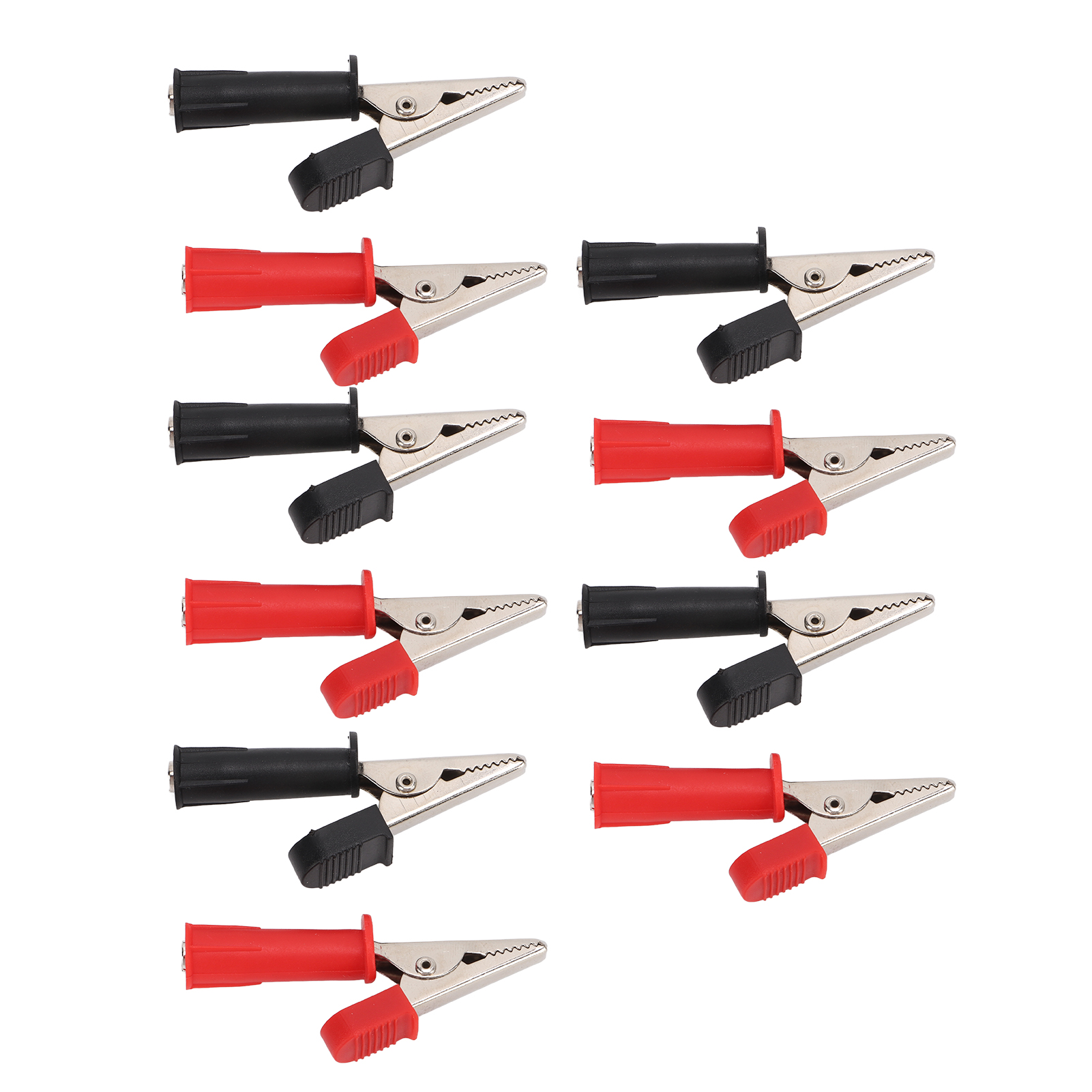 Isolierte 5-mm-krokodilklemme, Öffnung Aus Reinem Kupfer, 4-mm-klinkenstecker Für Elektrische Leitungen, Für Experimentelle Zwecke, 2er-packung