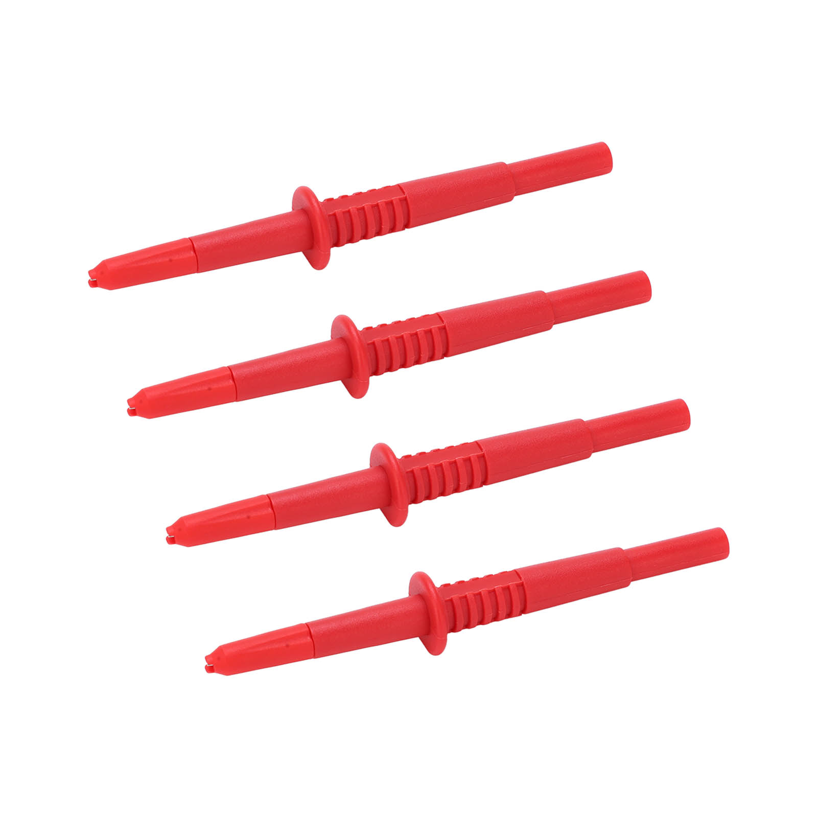 Satz Mit 4 Isolierten 4-mm-bananenstecker-prüfspitzen Für Multimeter, Kabeldurchdringungsspitzen Für Elektrische Diagnosezwecke