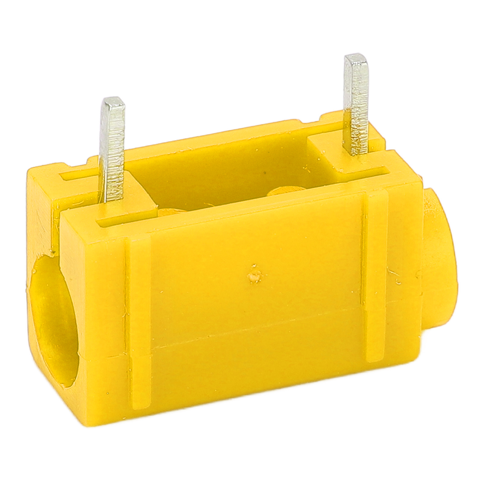 5er-packung 4-mm-bananenstecker, Professionell Vernickeltes Messing, Leiterplattenanschluss Für Multimeter, Gelb