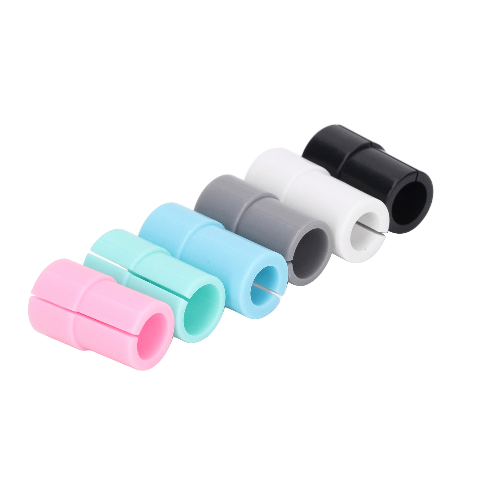 Set Mit 6 Sharpie-stiftadaptern, Kompatibel Mit Cricut Explore Air 1/2/3 Und Maker, 6 Farben (schwarz, Weiß, Grau, Rosa, Grün, Blau), Zeichenzubehör Für Schneidemaschinen, Umrüstsatz.