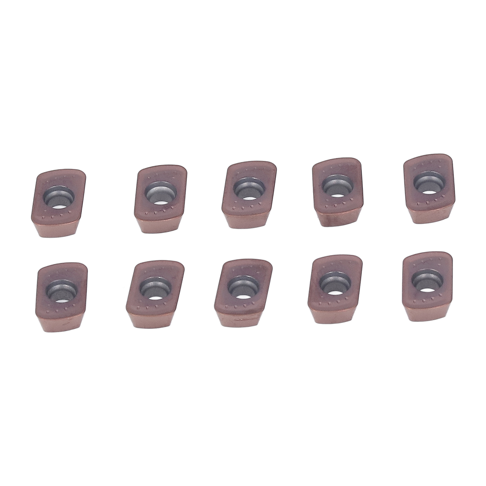 10 Wendeschneidplatten Aus Beschichtetem Hartmetall Für Dreh- Und Fräs-cnc-schneidwerkzeuge Für Stahl (packung)