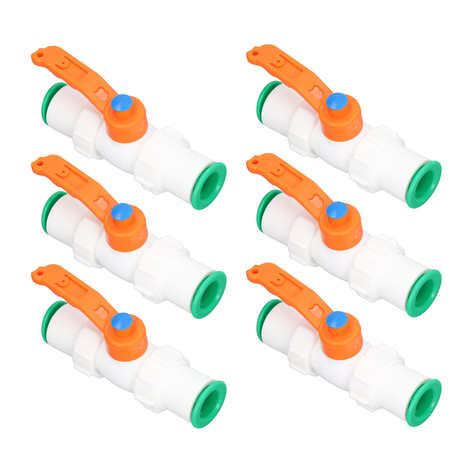 10-teiliges Schnellkupplungsset Mit Steckverbindern, 25-mm-kugelhahn, Gerader Verbinder Für Wasserleitungen, Schnellkupplungs-sofortverbinder.