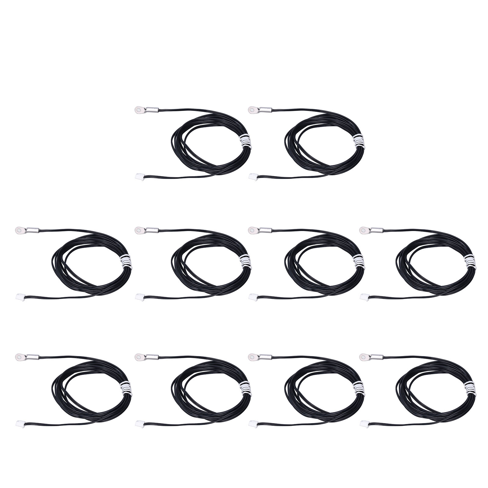 Ntc-thermistor-temperaturfühler, 10 Stück, 2 M, 10-kω-sensor, B3435, Kaltverpresster Anschluss.