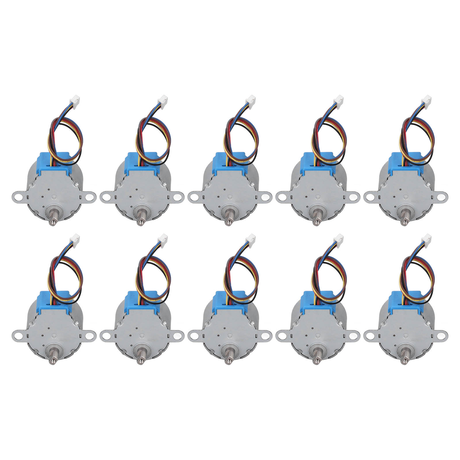 10 Stück Schrittmotoren, 10 Cm Kabel, Große Und Kleine Verdrillte Schrittmotoren Für Ventilatoren Und Klimaanlagen, 5 V Gleichstrom