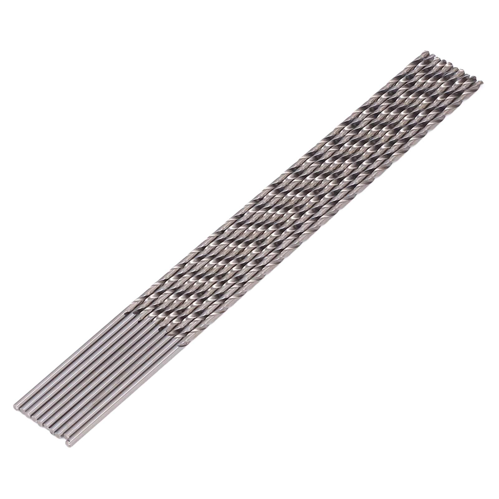 Extra Lange Spiralbohrer, 10 Stück, Hss-bohrer Mit Zylindrischem Schaft, 2,5 X 200 Mm, Verlängerte Bohrwerkzeuge Für Metall
