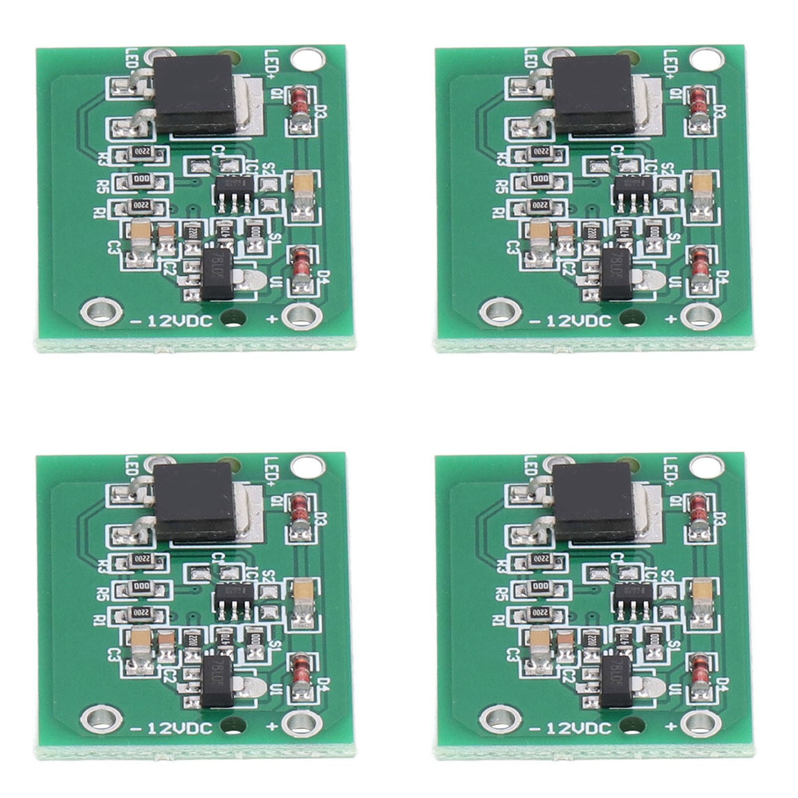 10 Stück 12v Kapazitive Berührungsschaltermodule Mit Rastfunktion Und Kabeln Für Led-streifen