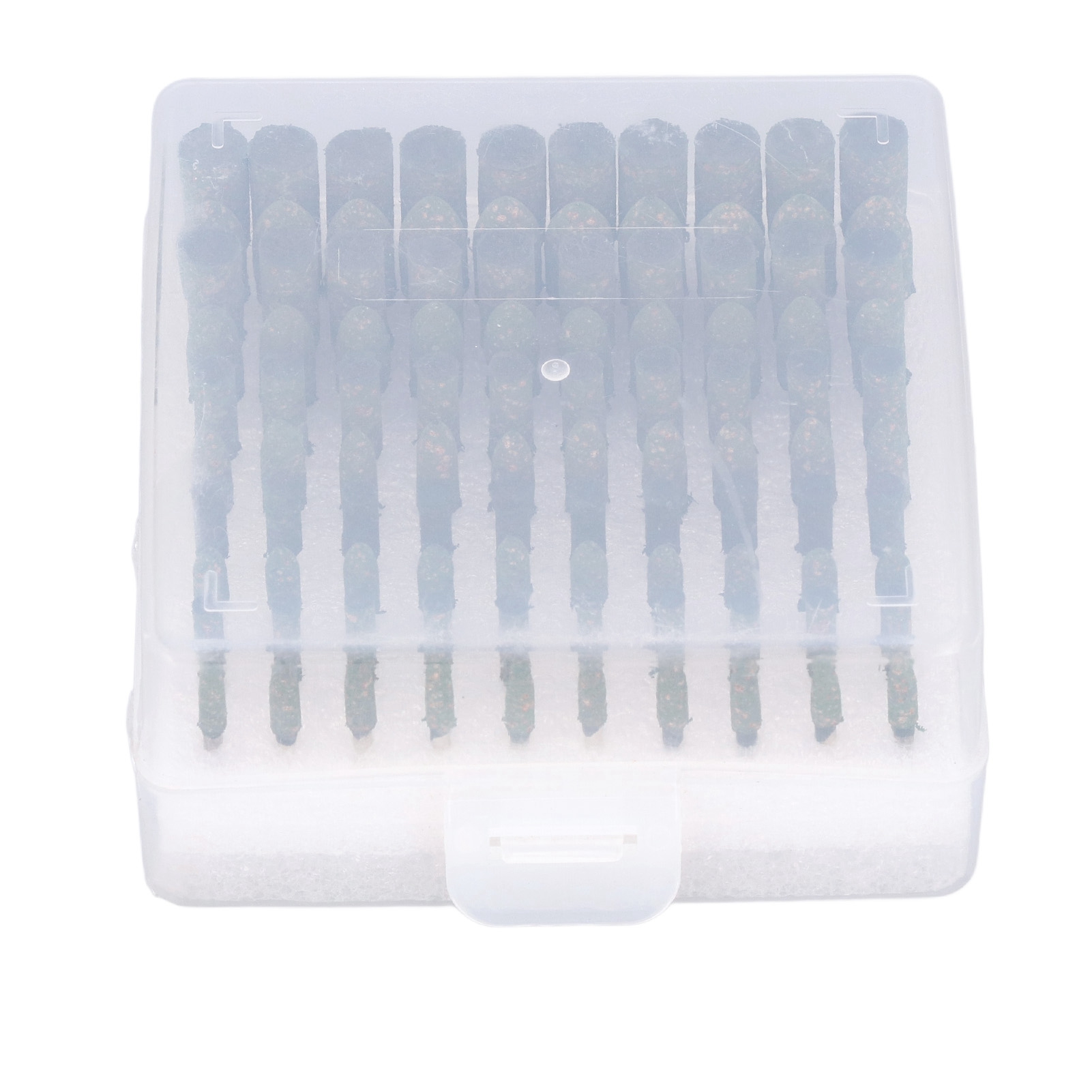 Set Mit 100 Gummischleifköpfen, Polierspitzen In Verschiedenen Größen Für Metall Und Glas, Diverses Zubehörset.