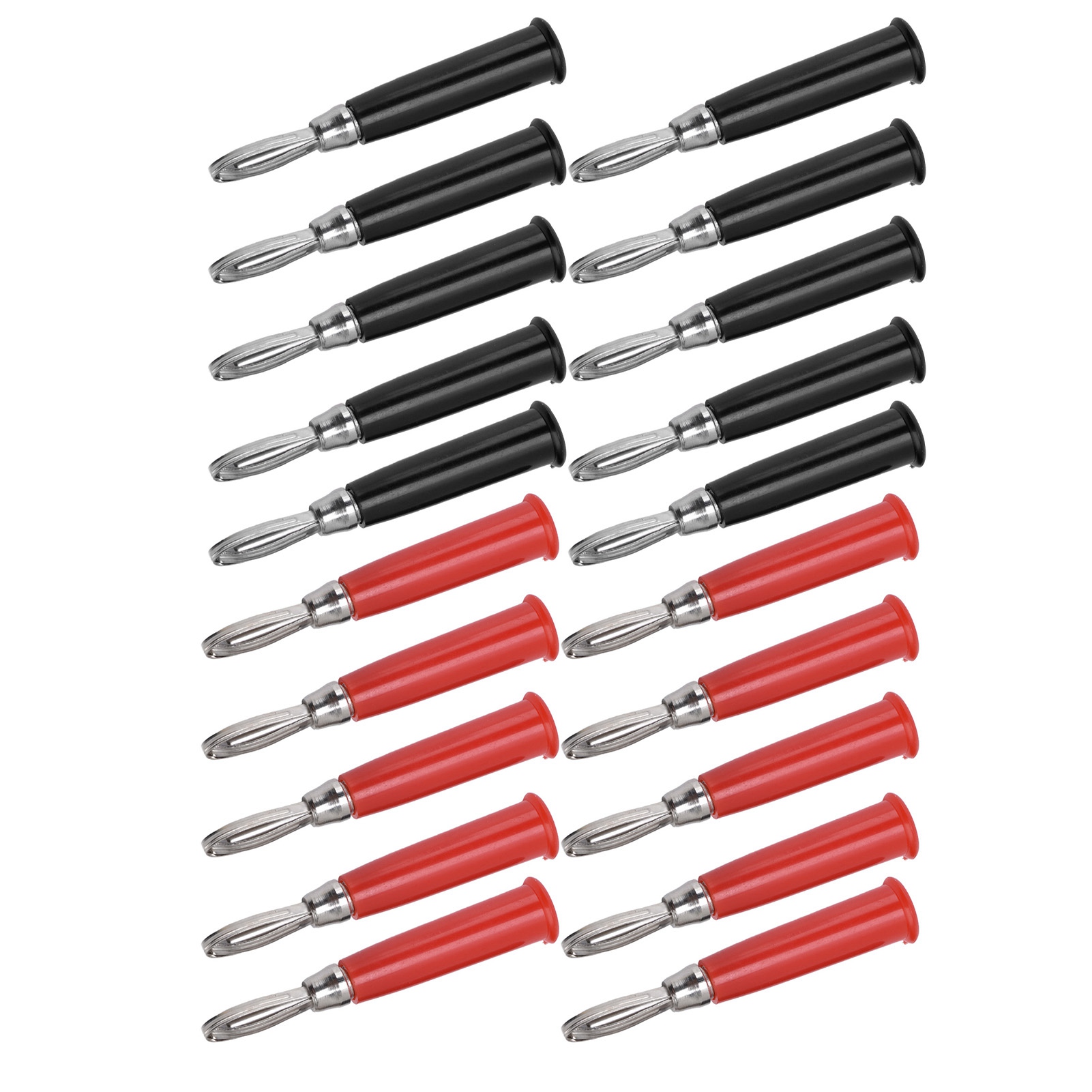 20 Paar M5-bananenstecker Mit Gewinde, Kupferstecker Für 4-mm-lautsprecherkabel Und Multimeter-messspitzen