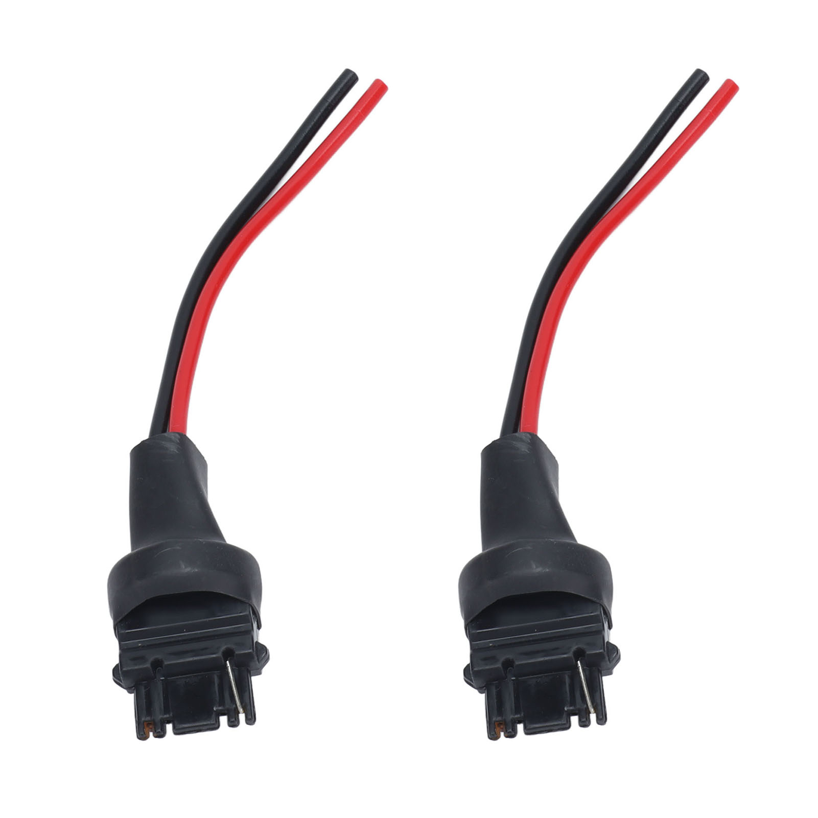 Set Mit 2 H7-fassungskabeln Und Steckeradapter, Kupferbirne, Kabelbaum Für Scheinwerfer Und Nebelscheinwerfer, 12v-24v