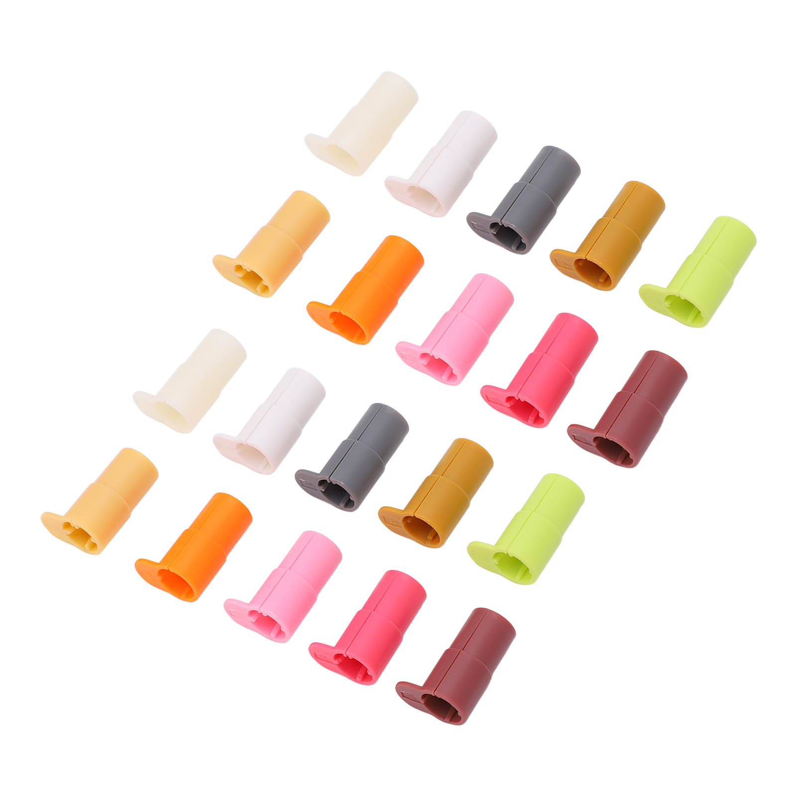 Packung Mit 20 Adaptern Für Cricut-stifte, Farbenfrohe Abs-ersatzteile, Verschiedene Halter Für Druckbleistifte, Ersatzteilset Für Schneidemaschinen.