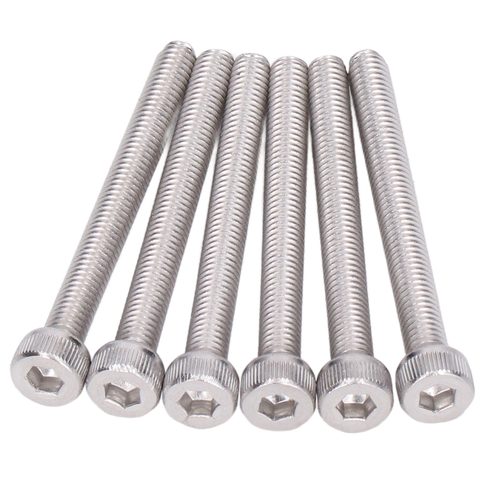 M4-sechskantschrauben, 50er-packung, Verzinkter Stahl, Für Maschinenteile, Formteile, Industrielle Klemmung 2800-0004-0035