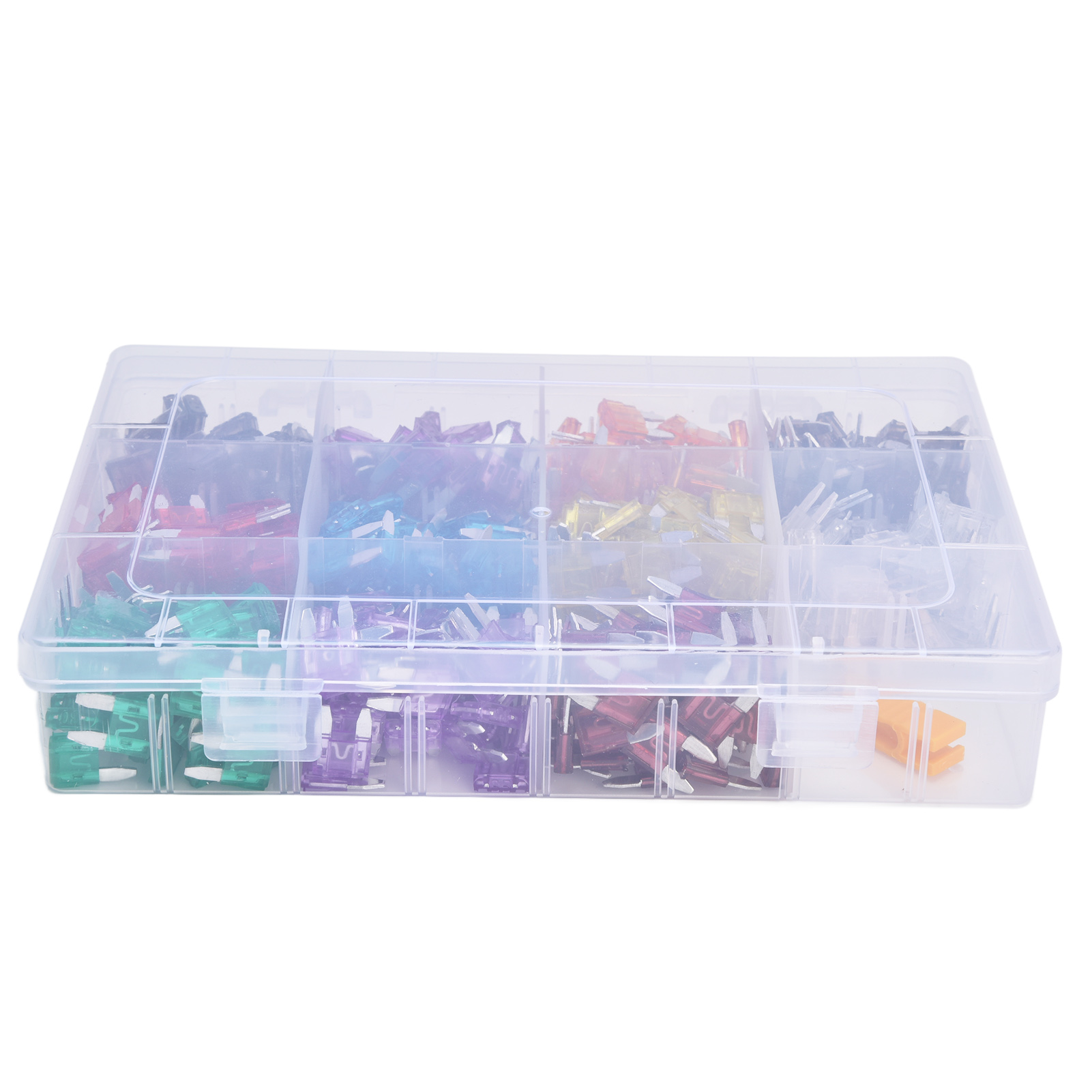 Packung Mit 528 Flachsicherungen Für Autos, 2a 3a 5a 7,5a 10a 15a 20a 25a 30a 35a 40a, Kfz-schutzset, Mini-sicherungen