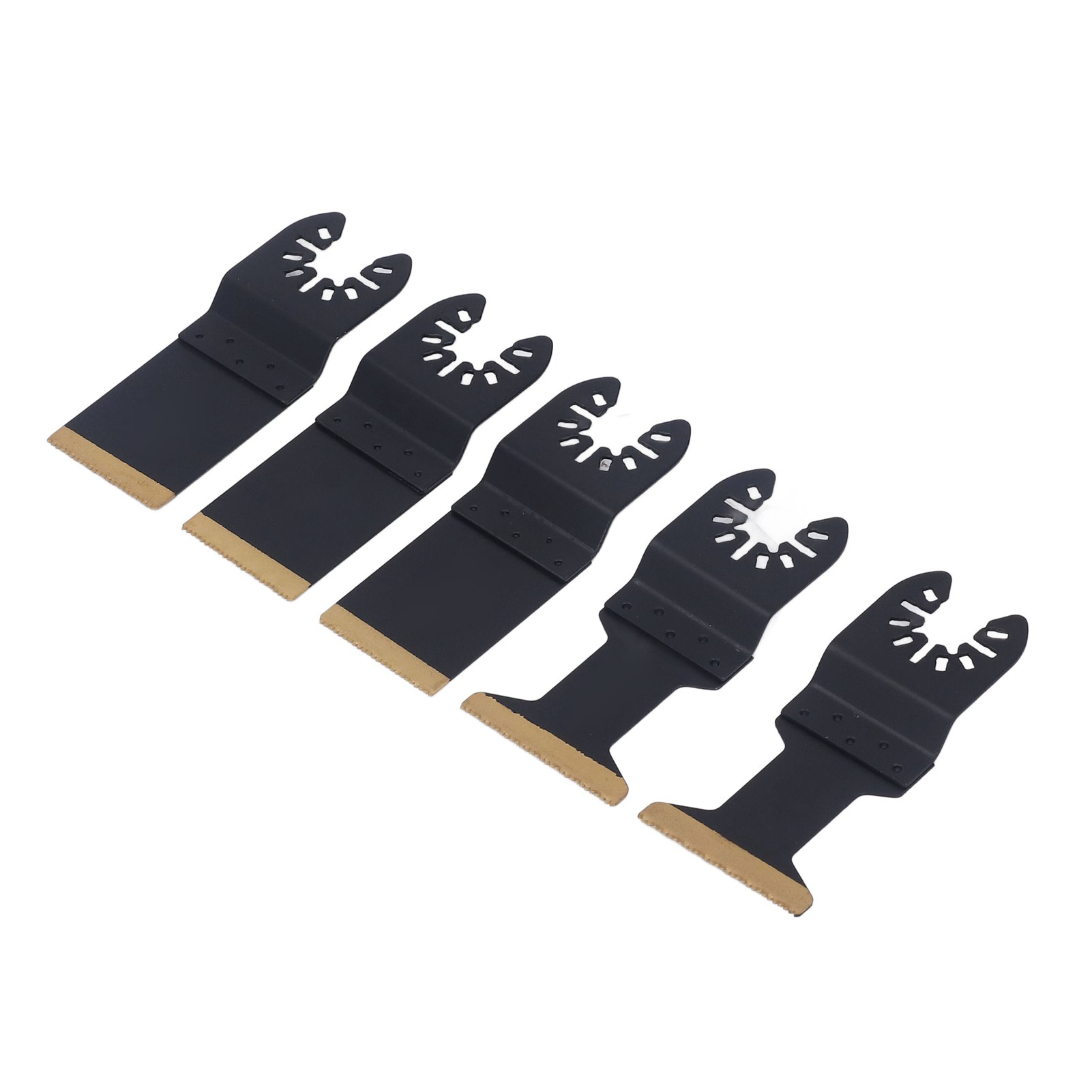 5 Universal Pro Titan-oszillationssägeblätter Für Metallsägen, Set Mit 5 Multifunktionalen Zubehörteilen Für Präzise Schnitte