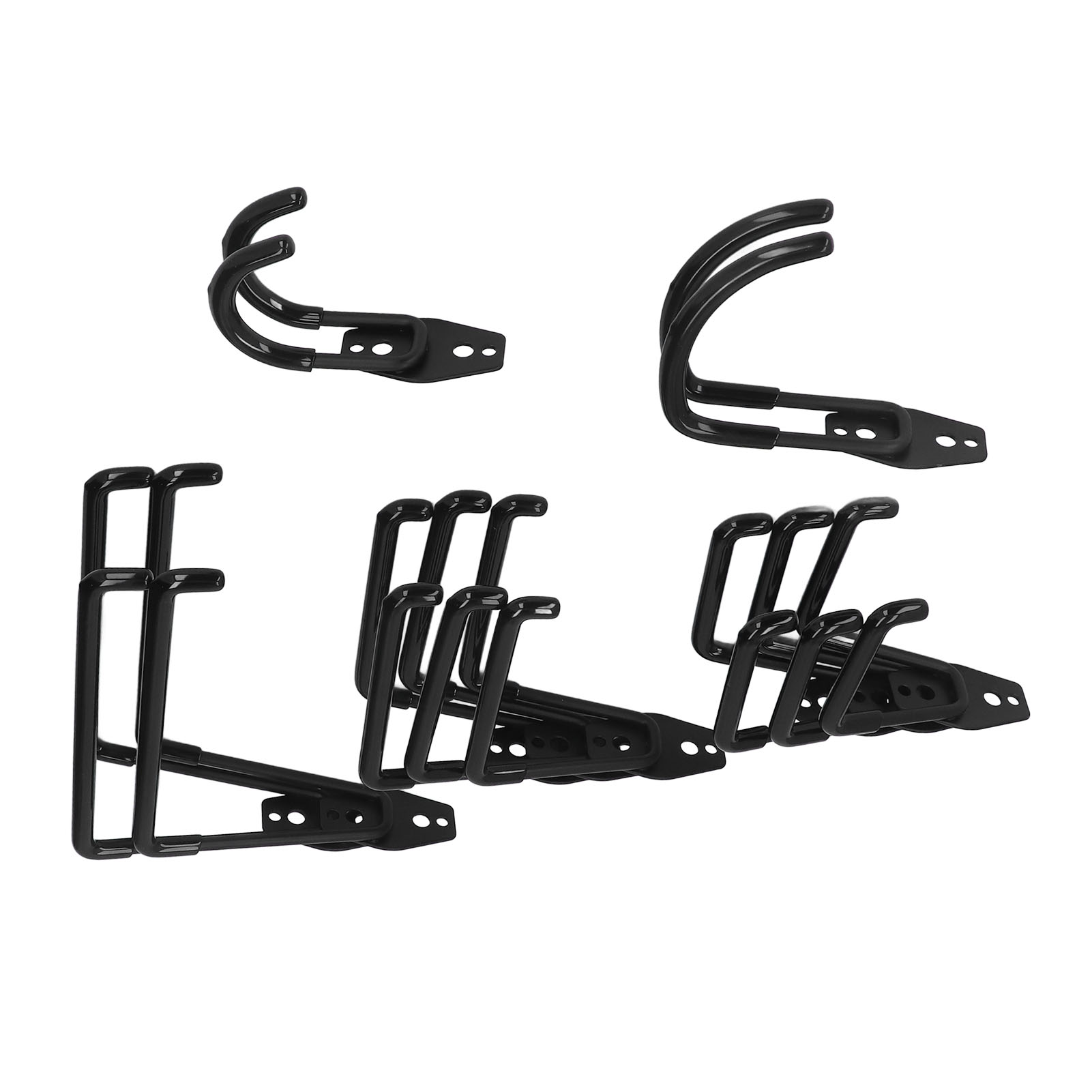 Set Mit 10 Wandhaken Für Garage, Fahrradaufbewahrung, Werkzeugständer, Deckenbefestigungsset Für Garten