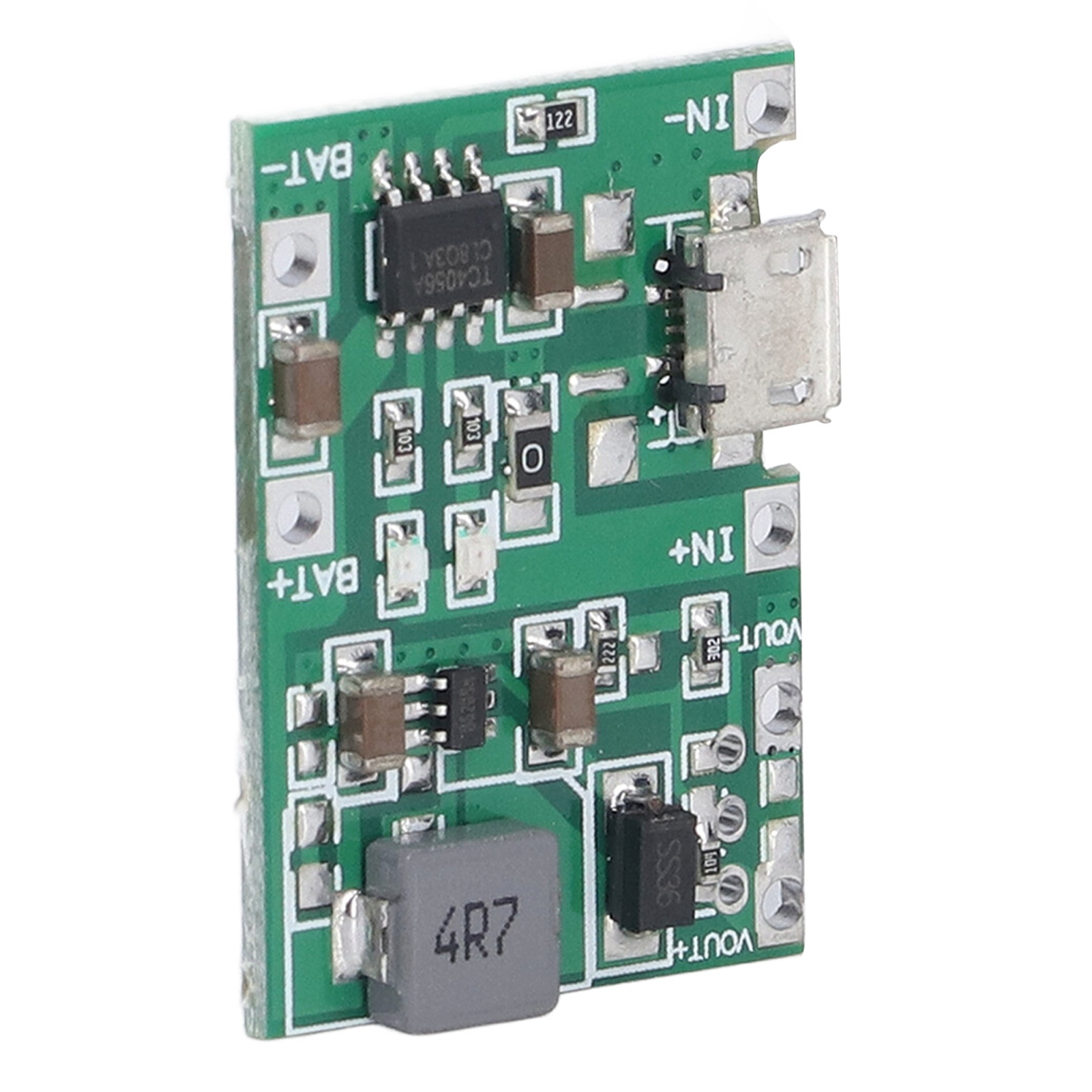 Einstellbares Boost-lademodul, Spannungswandlerplatine Für Multimeter Und Lithiumbatterie, Led-tester, Integrierter Schutz