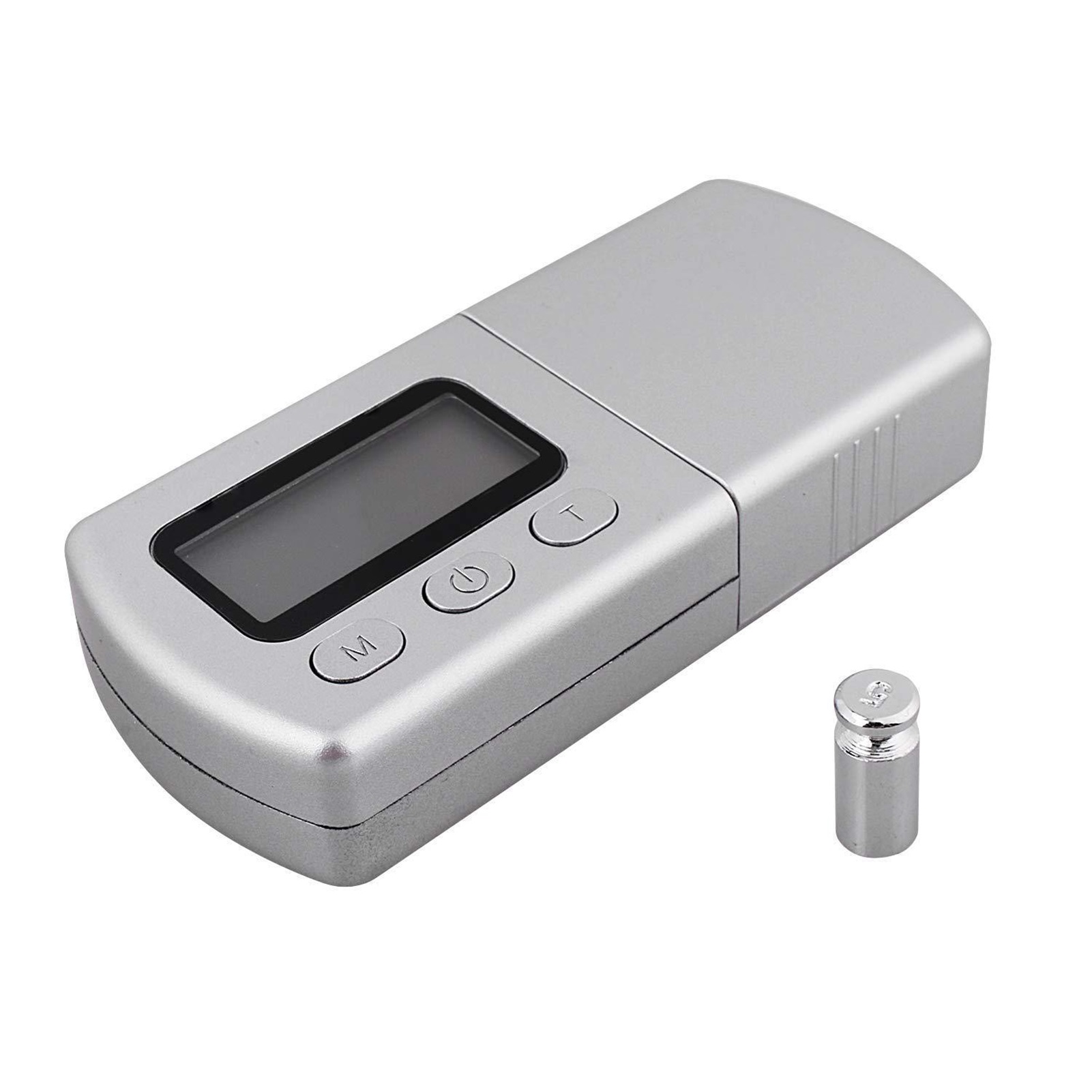 Hochpräzises Digitales Kraftmessgerät Mit Lcd-bildschirm, Druckprüfgerät Für Schmuck Und Vinyl, Silber, Zug- Und Druckmessung