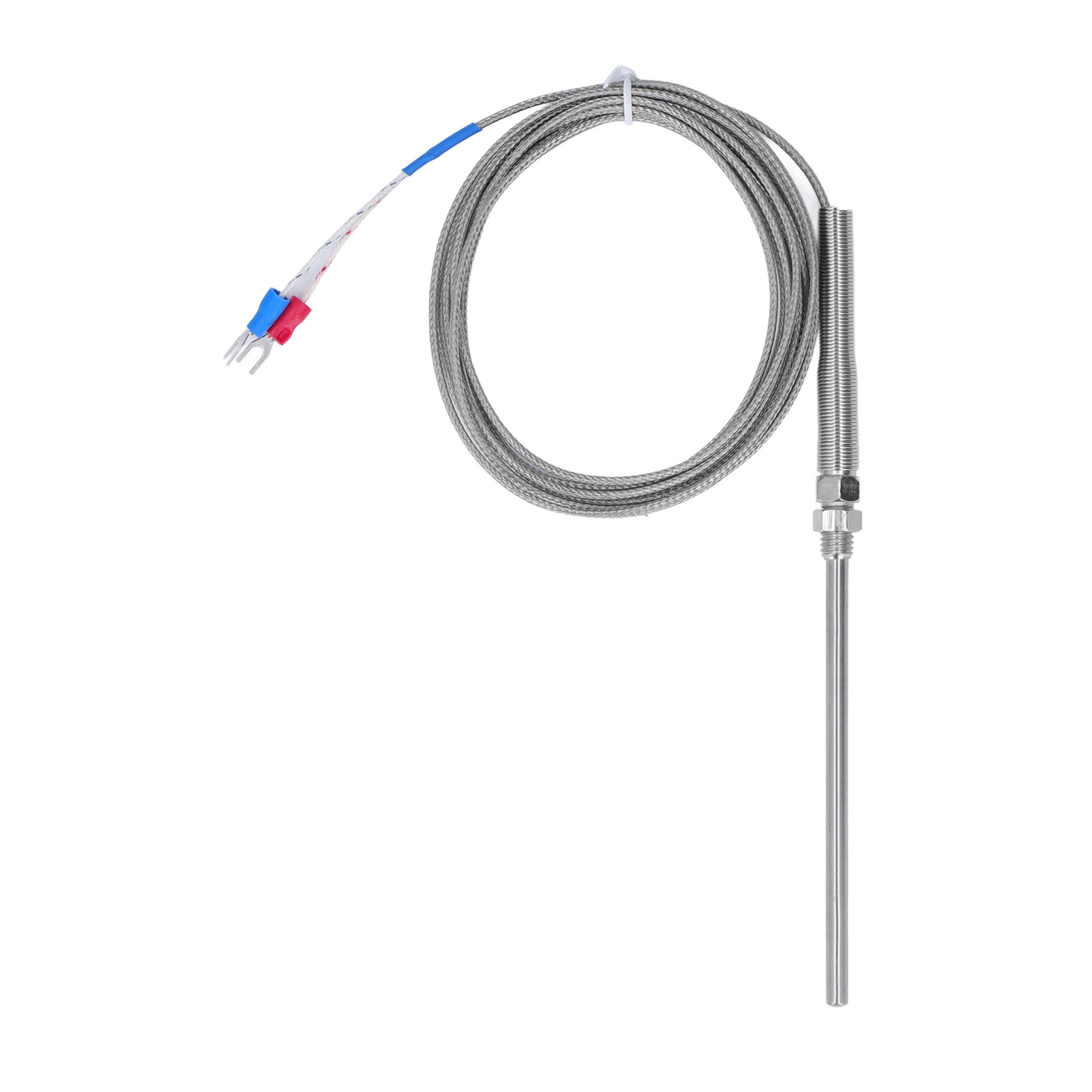 K-typ Berm Thermoelement-sonde 100 Mm Temperatursensor 0-400 °c Messzubehör