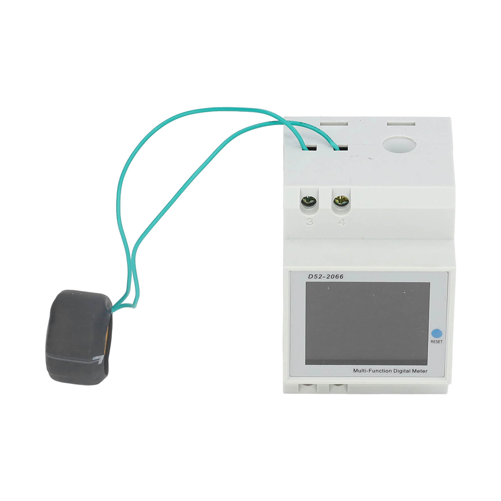 Din-schienen-wechselstrom-leistungsmesser 40-300v 0-45000w, Lcd-monitor-multifunktions-amperemeter-voltmeter D52-2066, Misst Spannung, Strom Und Leistung.