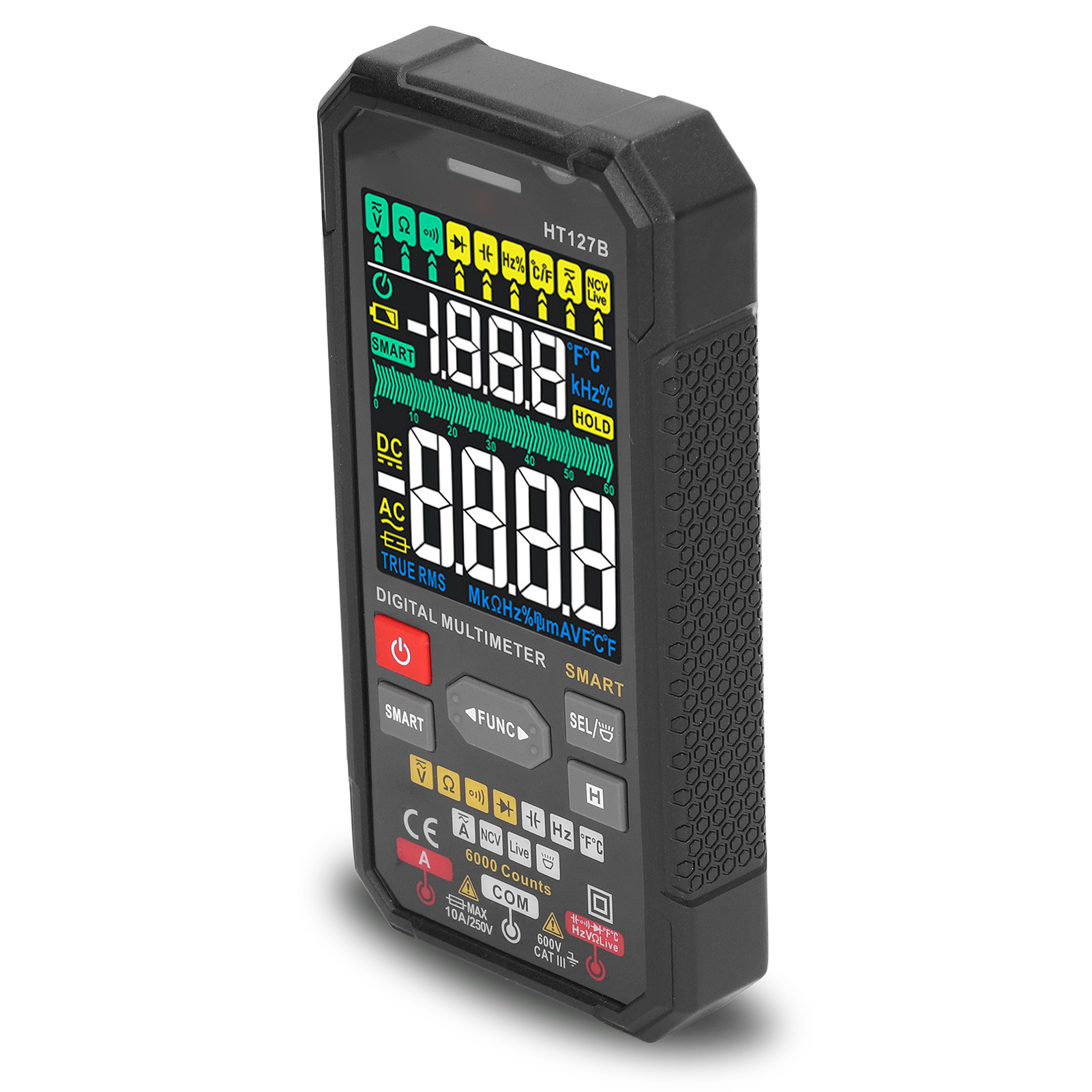 Hochpräzises Digitales Abs-multimeter, Taschenmessgerät Mit Farb-lcd-bildschirm Und Dreifacher Ergebnisanzeige