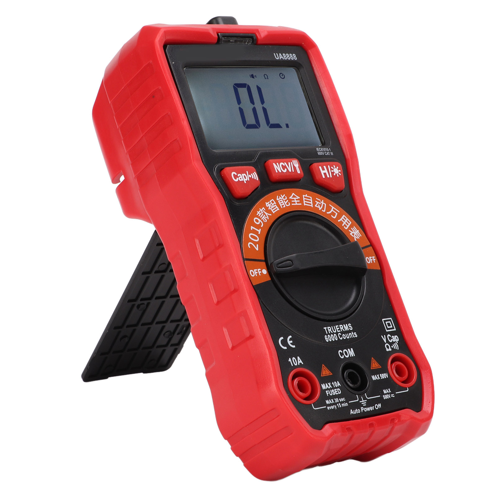 Digitales Zangenmessgerät Mit Lcd-bildschirm, Intelligentes Auto-multimeter, Tragbares Testmultimeter