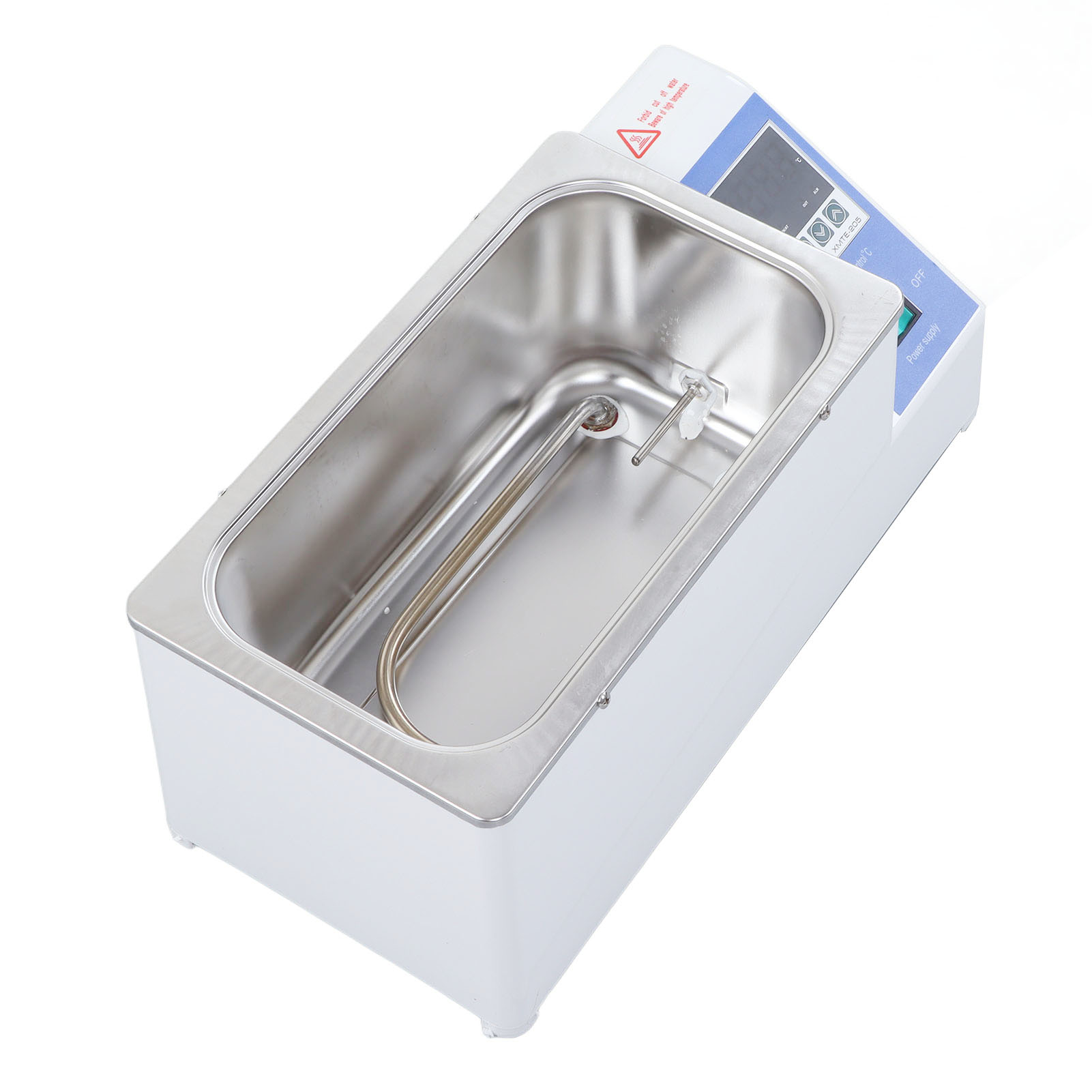 Digitales Thermostat-wasserbad (600 W) Mit 2 Kammern, Konstanttemperatur-labortank Mit Timer, 220-v-eu-stecker