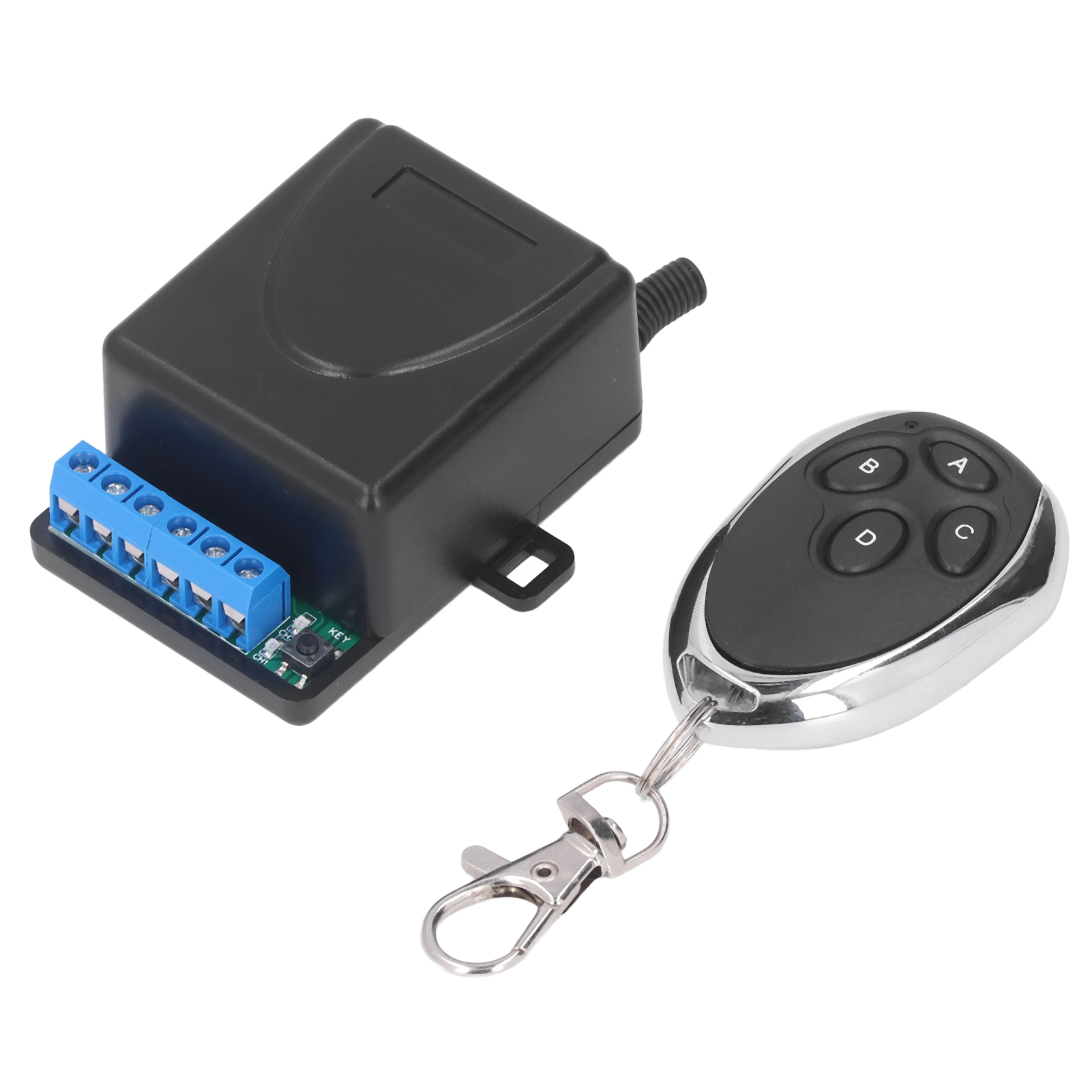Relaismodul Für Drahtlose Fernbedienung, 433 Mhz, 2-kanal-sender, Rolling-code-schalter