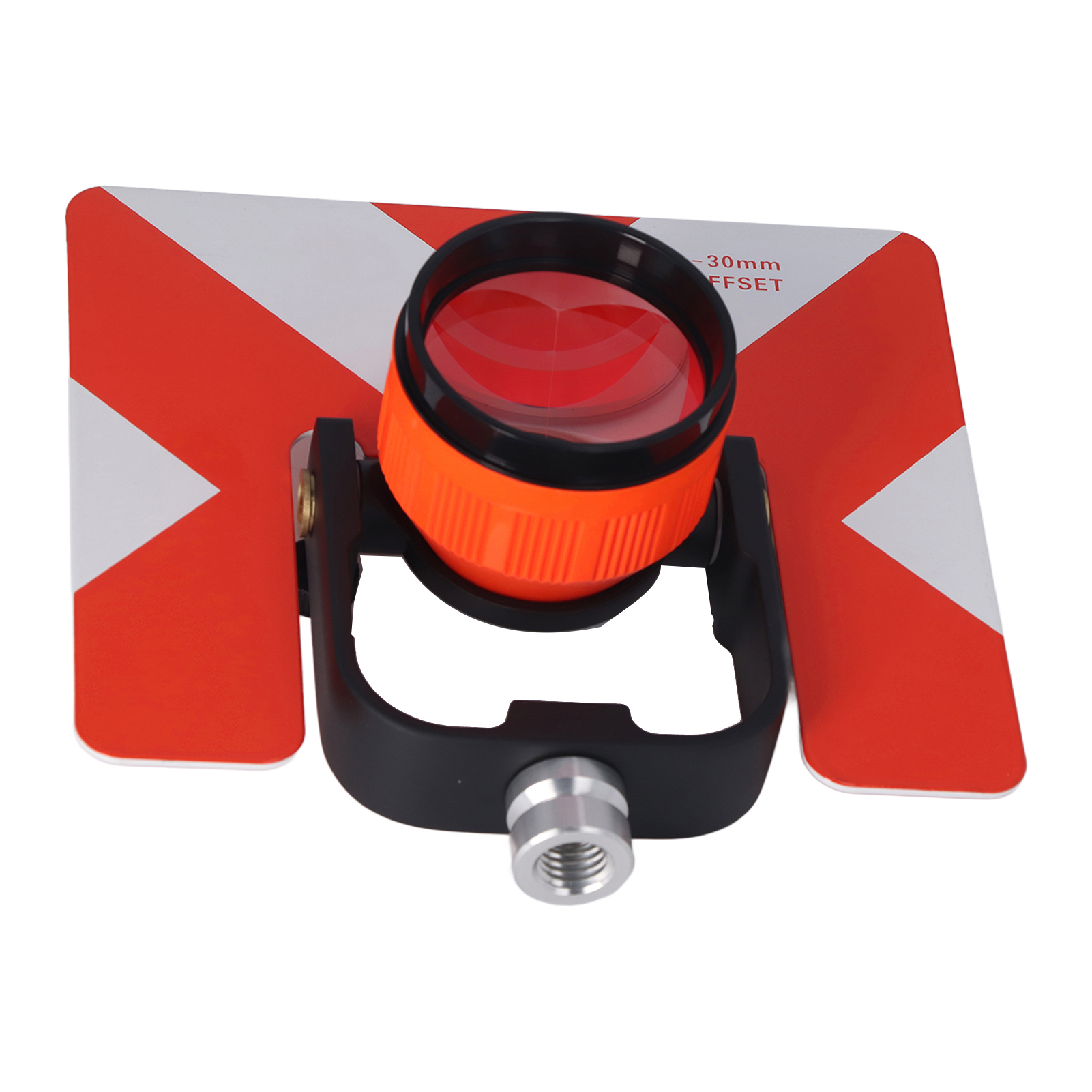 Satz Aus 2 Vermessungsprismen (64 Mm), 0/-30 Mm Offset, Für Totalstationen, Einfache Neigungsmessung