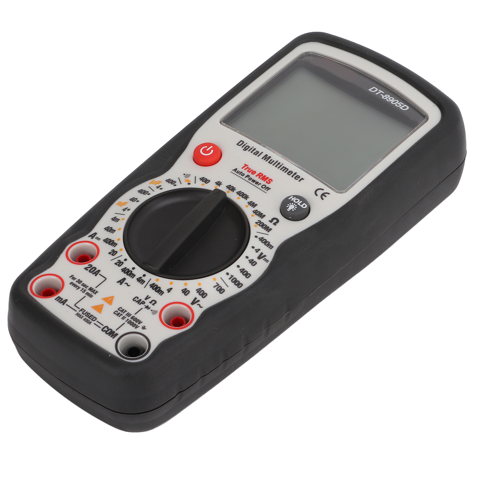 Dt-8905d Lcd-digitalmultimeter, Hochpräzises Tragbares Messgerät Für Spannung, Strom, Widerstand Und Kapazität, Professionelles Elektrisches Prüfgerät