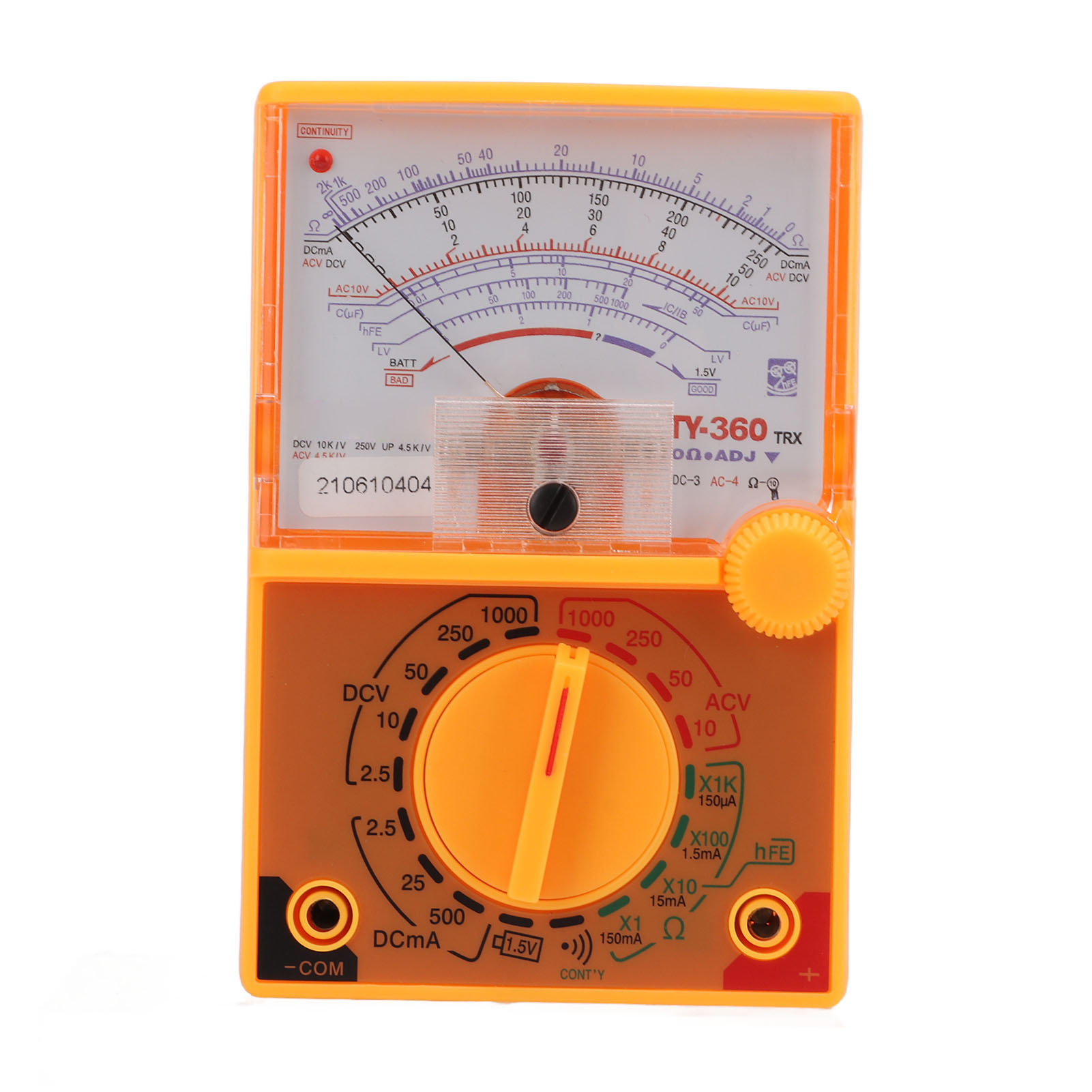 Hochpräzises Multimeter Mit Skala, Mehrere Messbereiche, Ergonomisches Design, Kleines Und Sicheres Elektrisches Prüfgerät