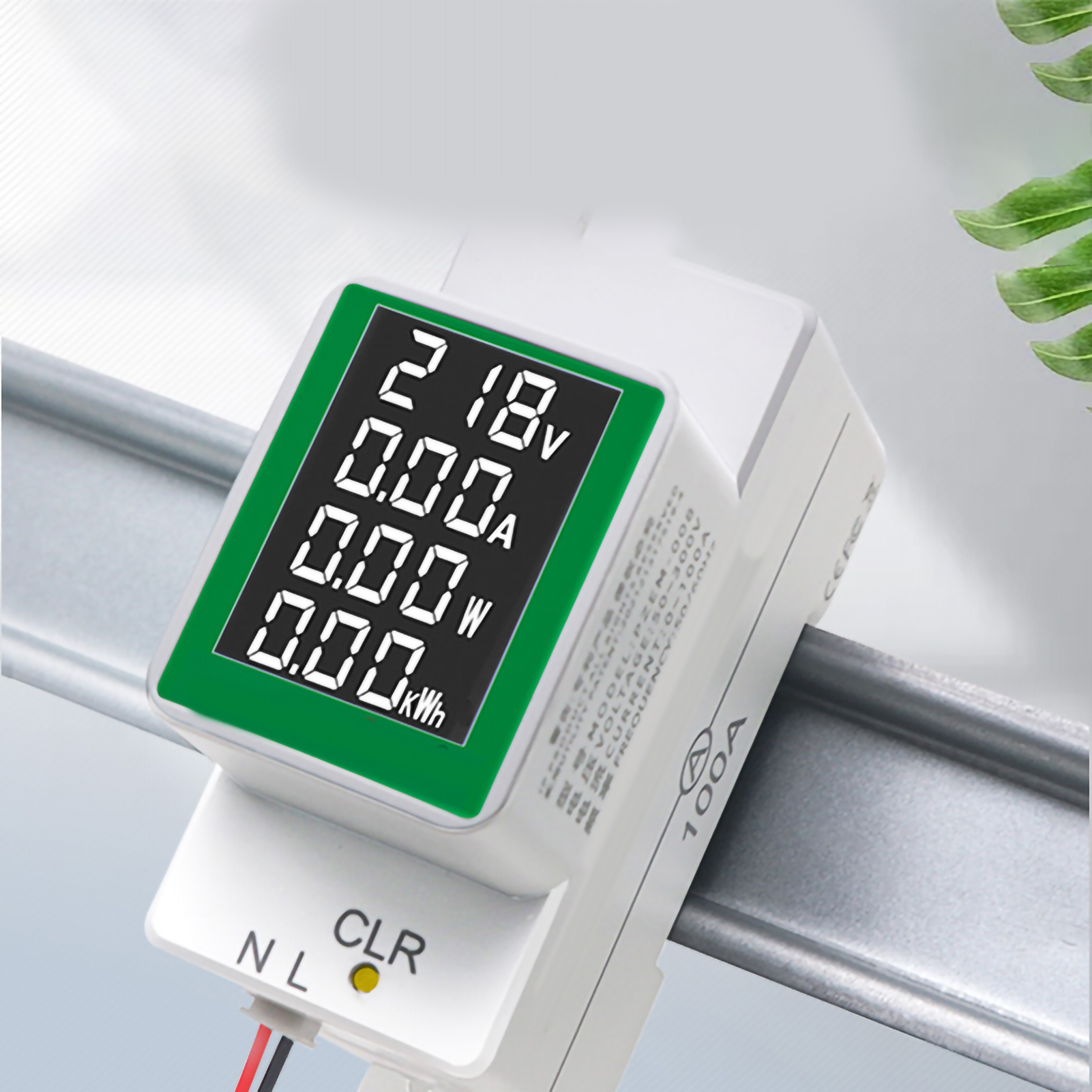 Digitales Multimeter Für Wechselstrom 50–300 V, 100 A, Multifunktions-digitalvoltmeter/amperemeter, Spannungs- Und Stromprüfer, Elektrische Messanzeige