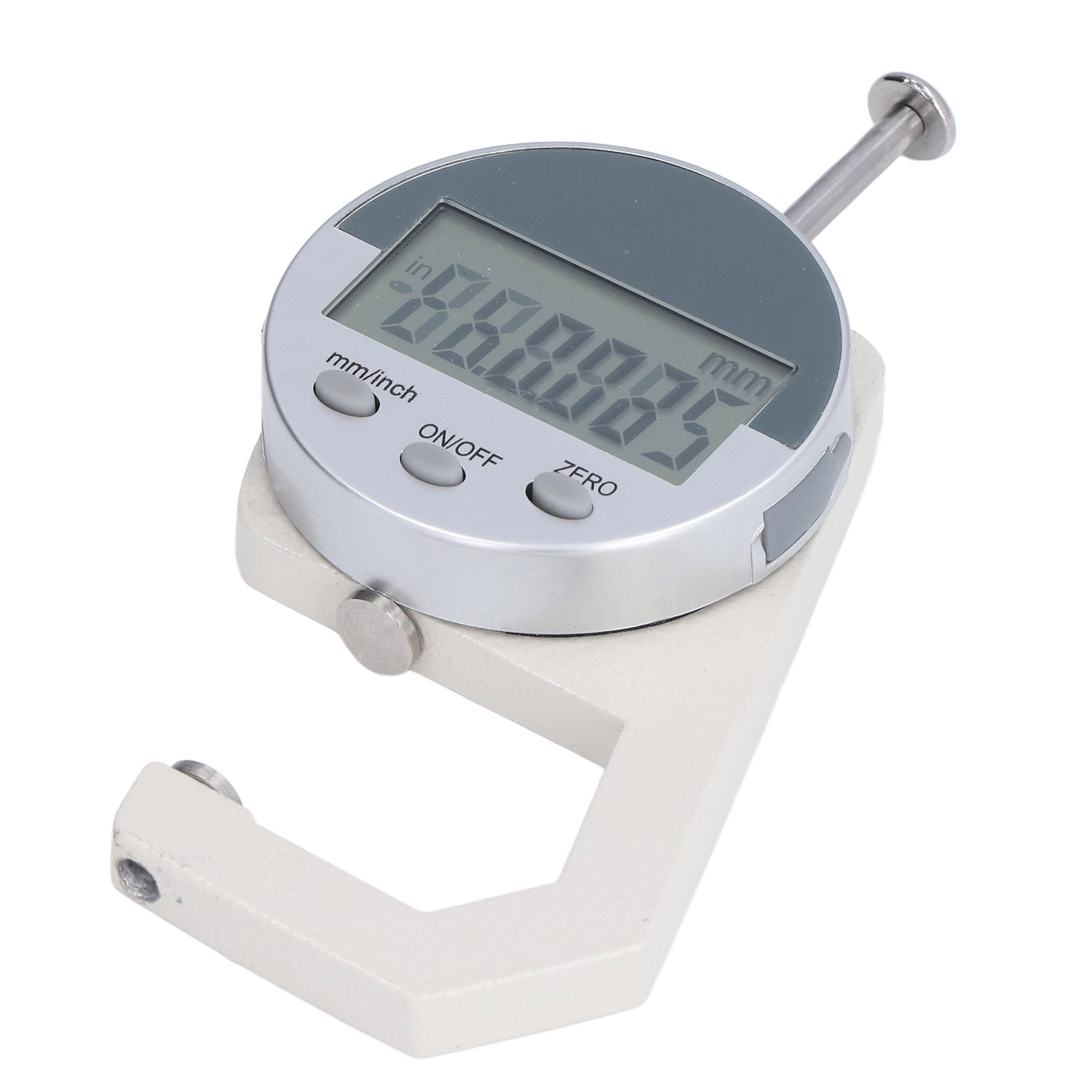 Tragbares Digitales Dickenmessgerät 0–25,4 Mm, Multifunktions-messgerät Mit Led-anzeige, Für Leder, Stoff, Papier, Präzisionsmessgerät