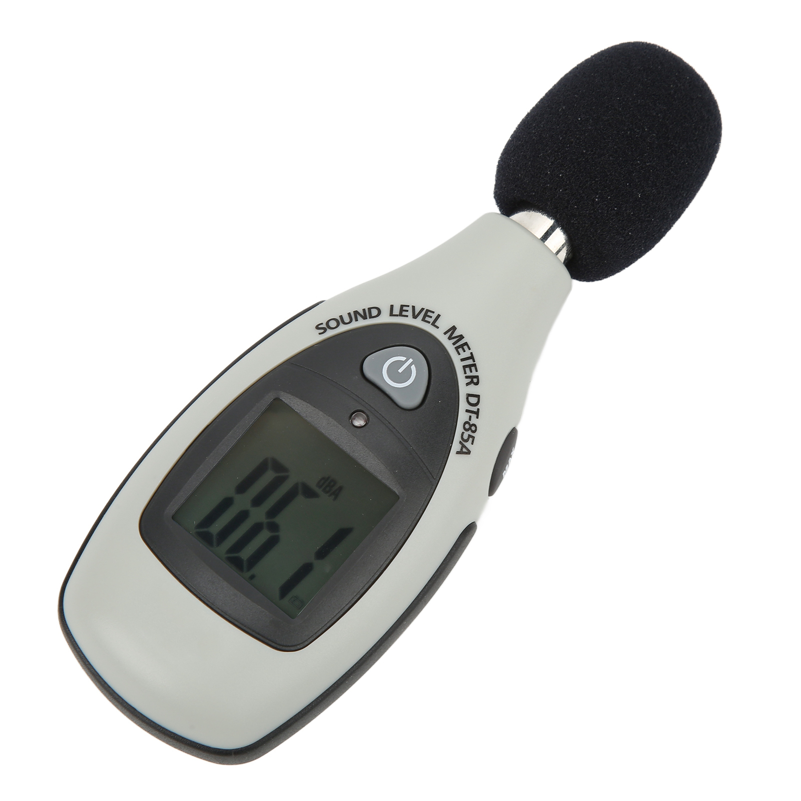 Dt-85a Schallpegelmesser, 40-130 Db Digitales Geräuschmessgerät, 4-stellige Hintergrundbeleuchtete Lcd-anzeige, Dezibel-tester Für Den Außenbereich, Professionelle Genauigkeit.