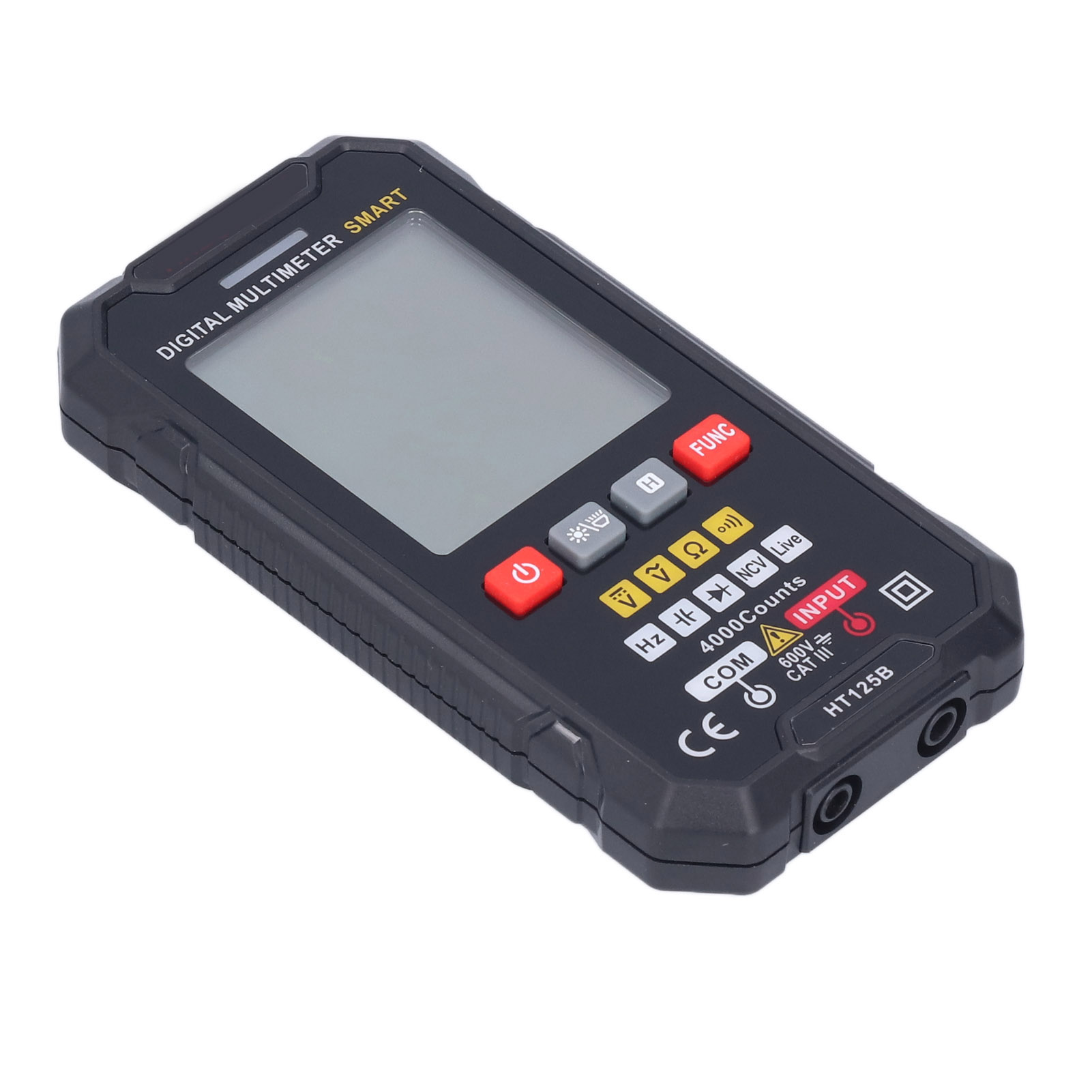 Ht125b Digitalmultimeter Mit Hd-farbbildschirm, Automatischer Bereichswahl, Intelligenter Digitalanzeige Und Außenspannungsprüfer