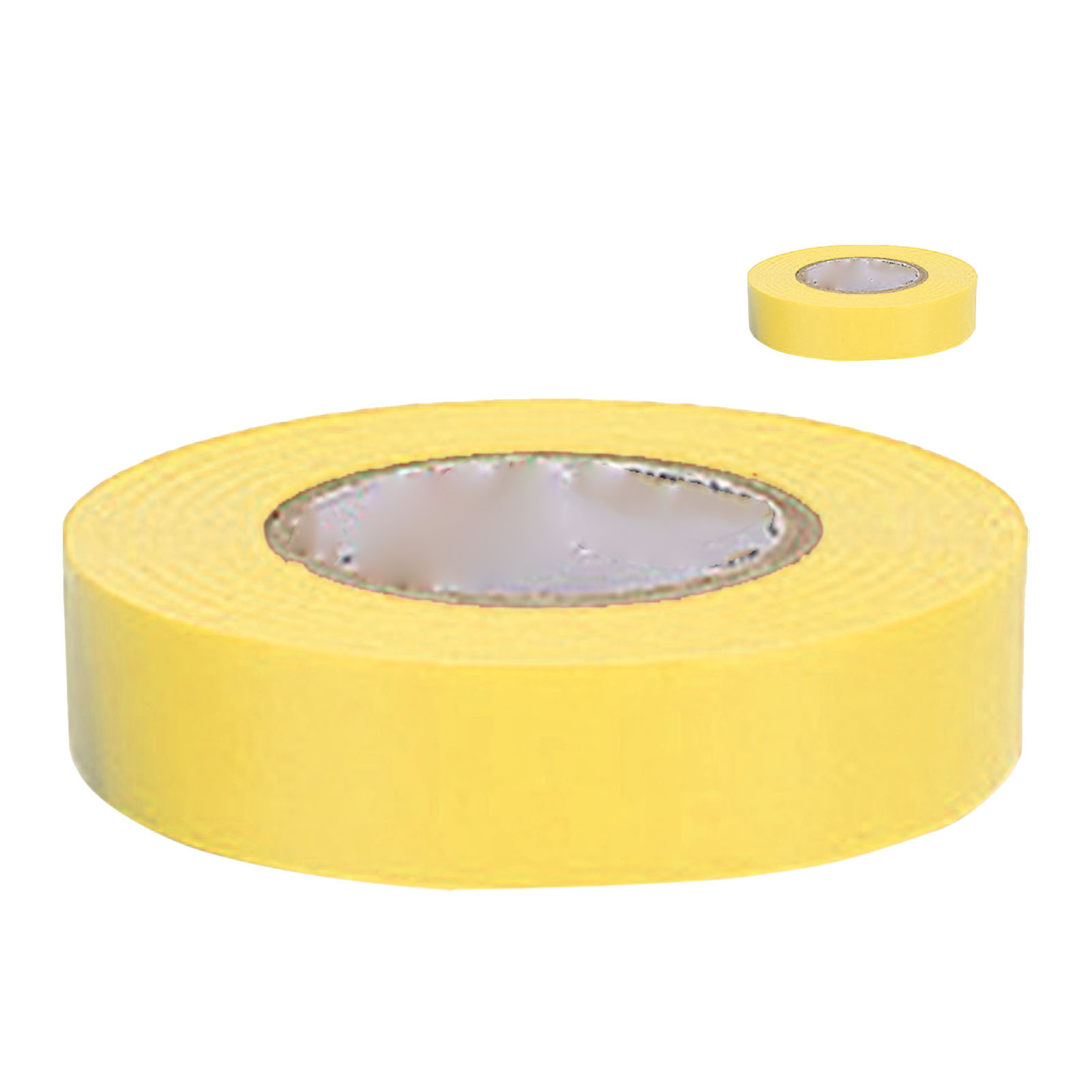 Universelles Pvc-isolierband 600v Hochspannung, Hochbelastbarer Elektrischer Klebstoff, Gelbes Industrieklebeband, 16 M X 20 Mm, 1 Stück Pro Packung.