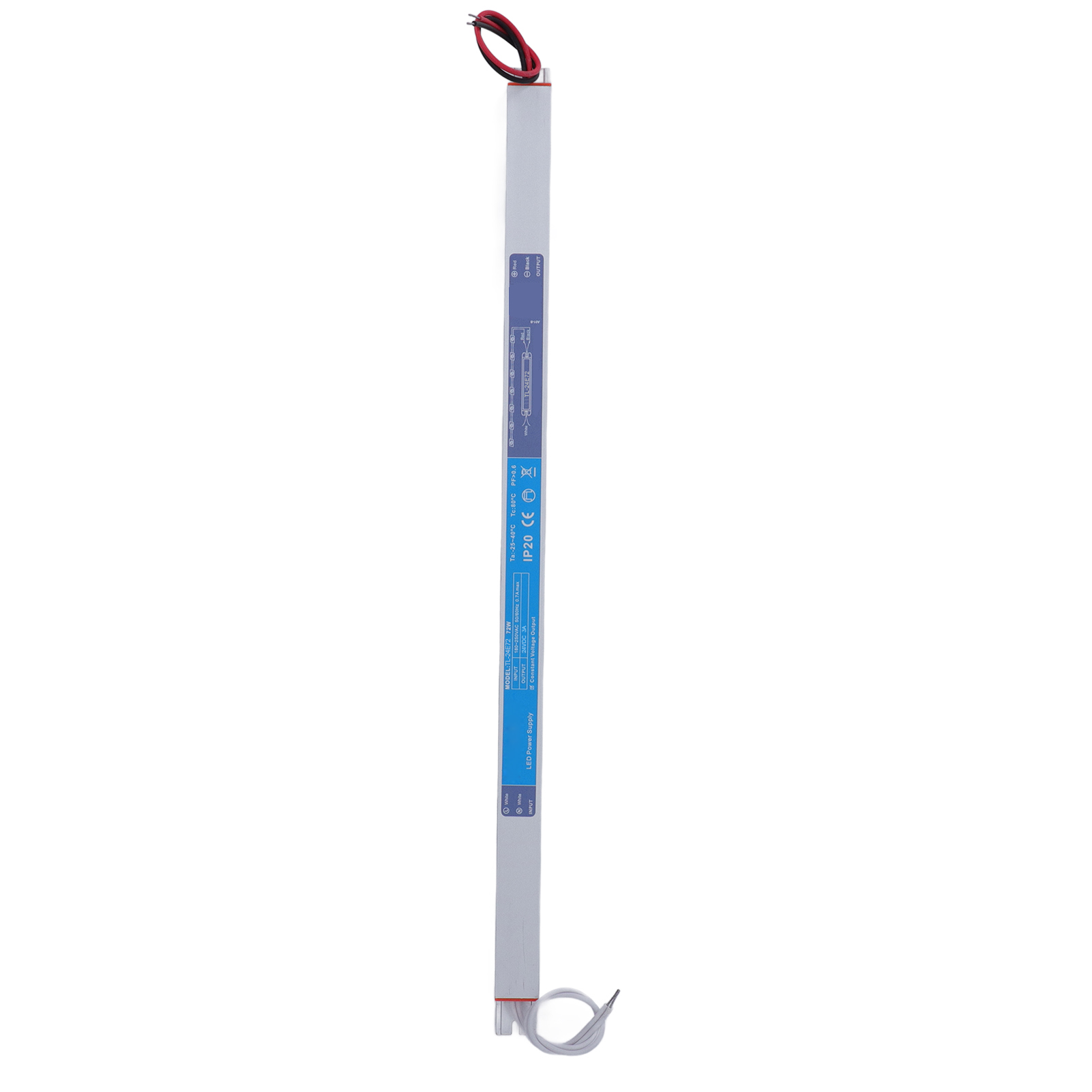 24v 72w Led-netzteil, Schaltnetzteil, Aluminiumgehäuse, Stabil Und Leise, 180-250vac Eingang, Transformator Für Led-streifen Und Strahler.