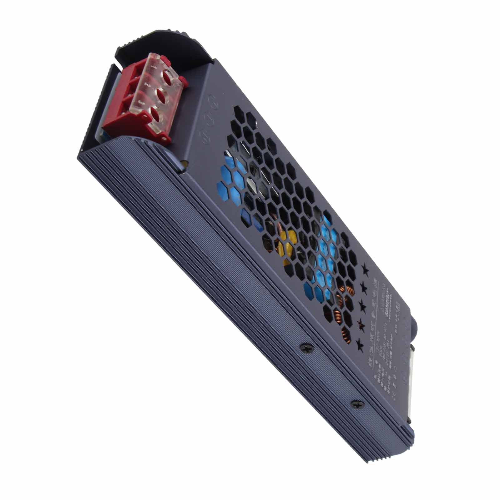 300w Led-netzteil-transformator, Schwarz, Langer Streifen, 12v 25a, Wasserdichter Treiber, Ac175-250v, Leuchte