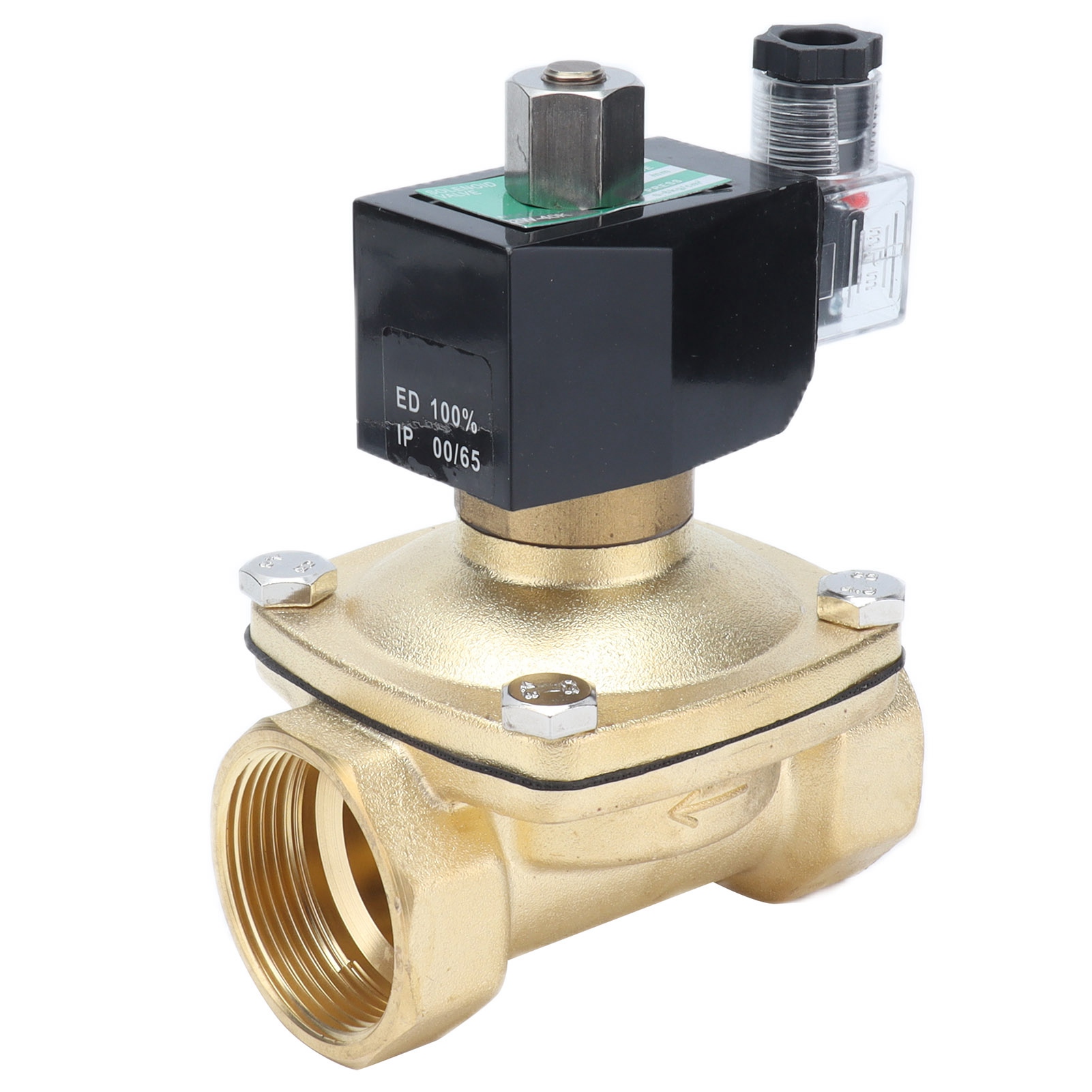Normalerweise Offenes Magnetventil Aus Messing, 380-v-elektromagnetventil Für Industrielle Automatisierung Und Mechanische Anlagen, Pneumatisches Steuerventil, Ac380-v-netzteil