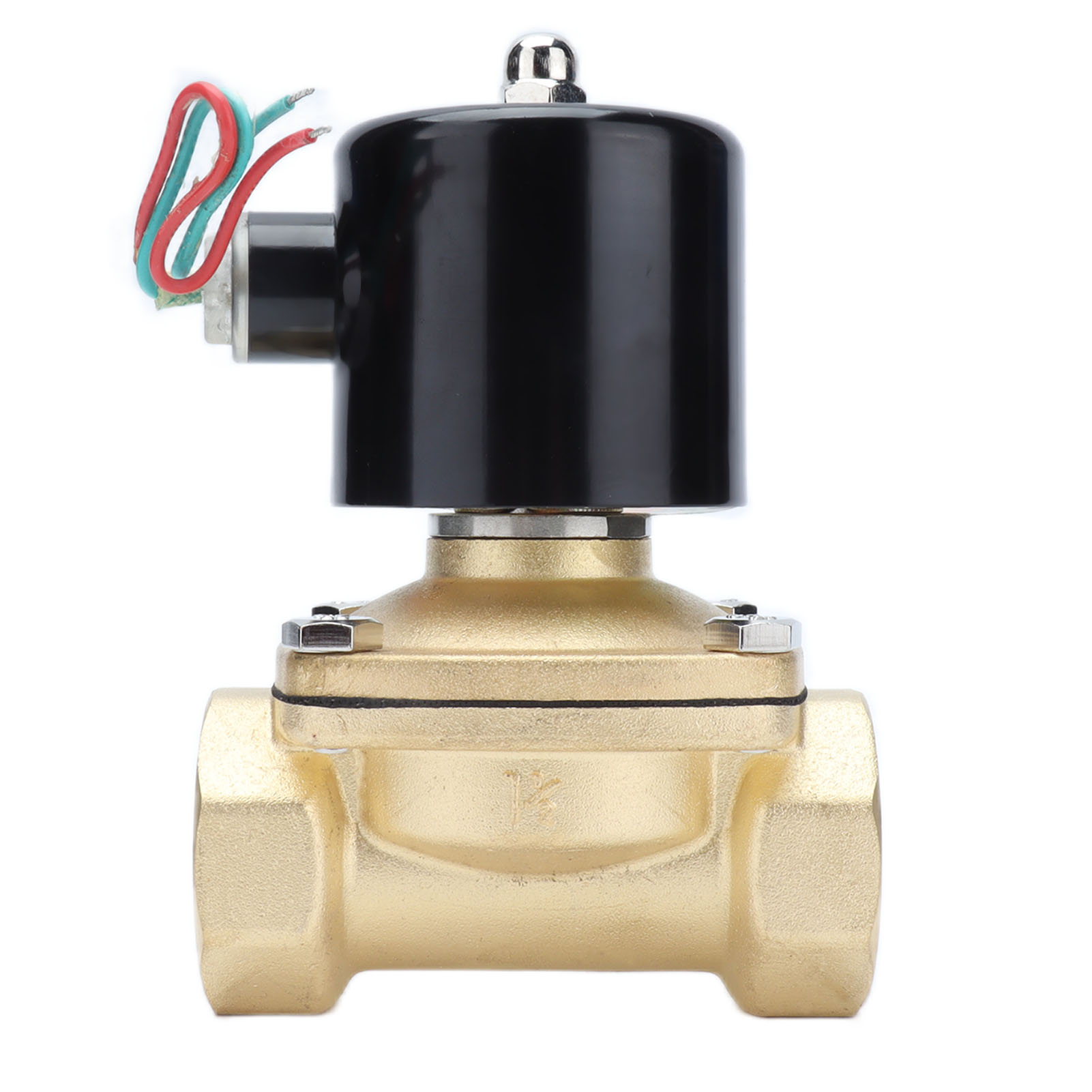 2w-400-40 Messing-magnetventil, Normalerweise Geschlossene Membran, Ac220v Stromversorgung, Für Bewässerung Und Automatisierung.