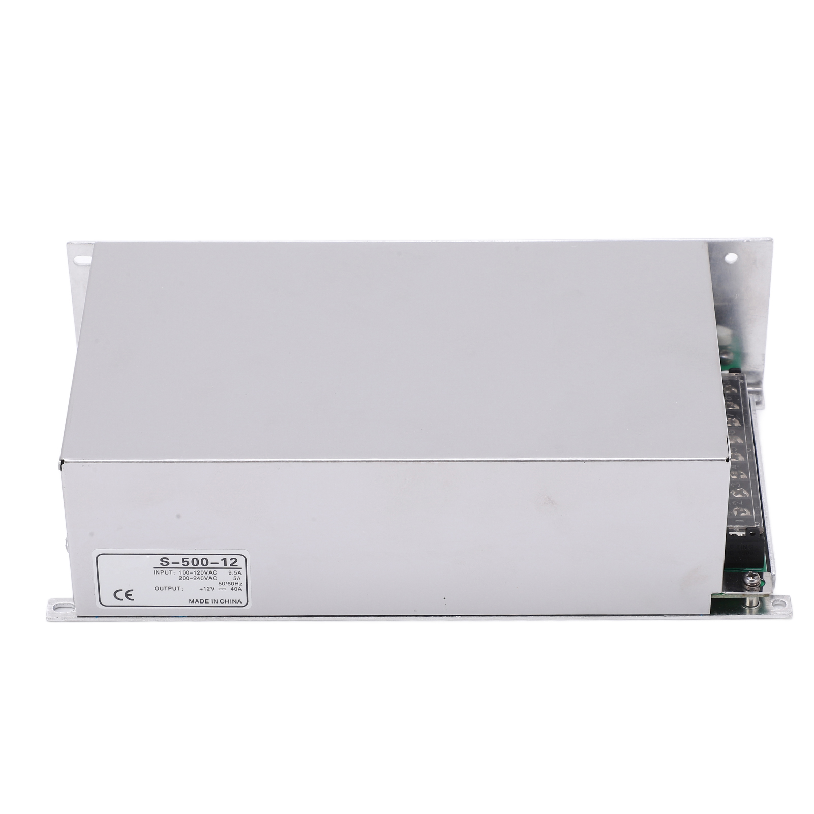 500w Berm Dc Led-netzteil, 12v 40a Transformator Für Überwachungskameras, 100-240vac Konverter S-500-12, Wasserdichter Netzadapter Für Den Außenbereich.