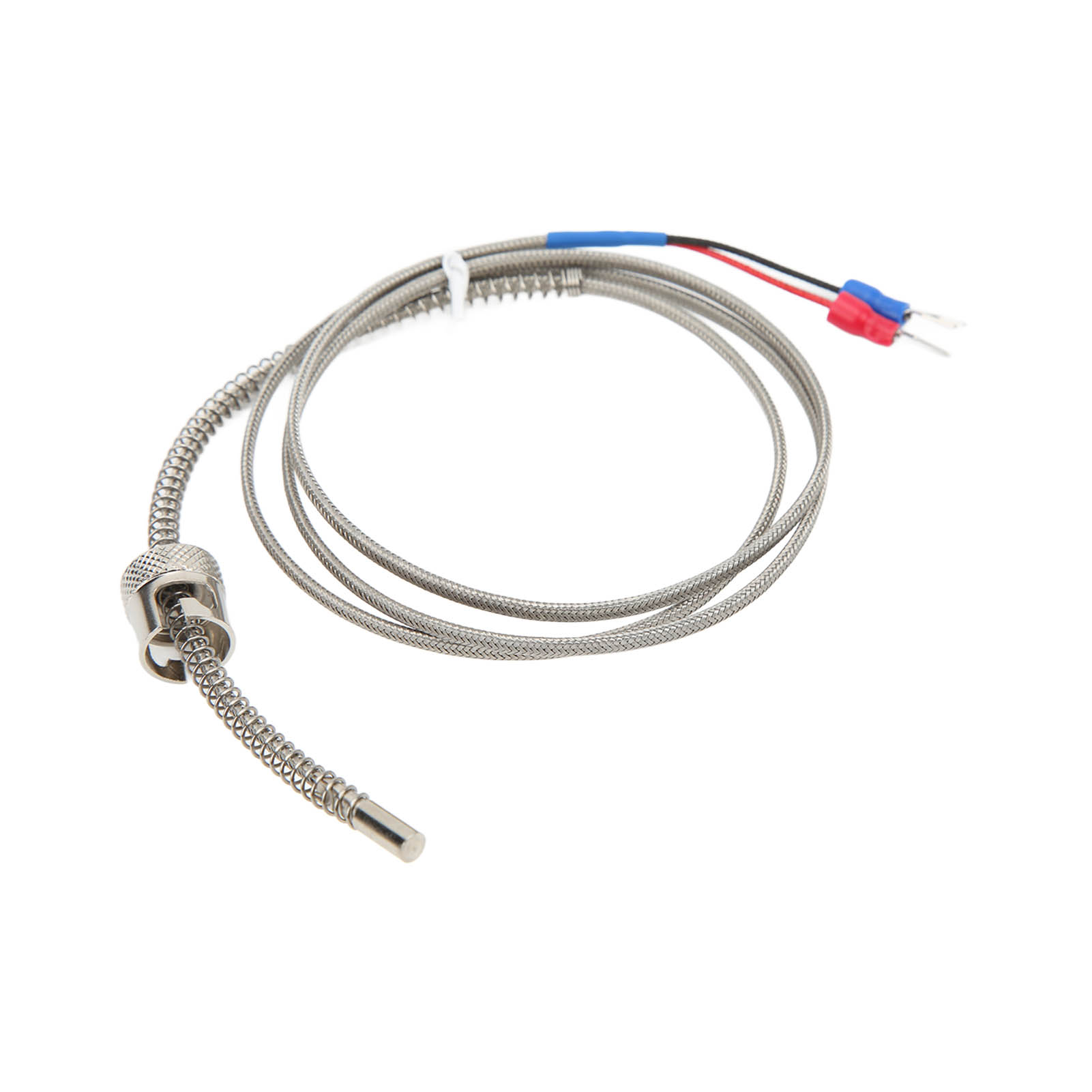 Temperaturfühler Typ K, Korrosionsbeständig, Störungsfrei, Langlebig, Präziser Regler, 1 Meter Kabel.