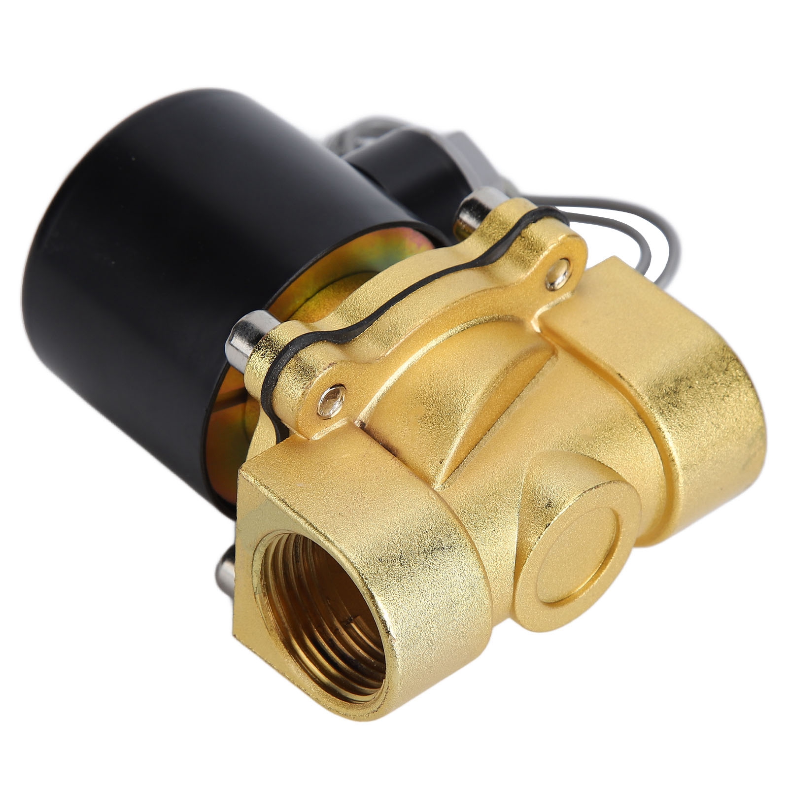 Magnetventil Aus Messing, 110 V Ac, Normalerweise Geschlossen, Schnelle Ansprechzeit Für Druckluft, Automatisierungsanlagen, Hochleistungs-magnetventil