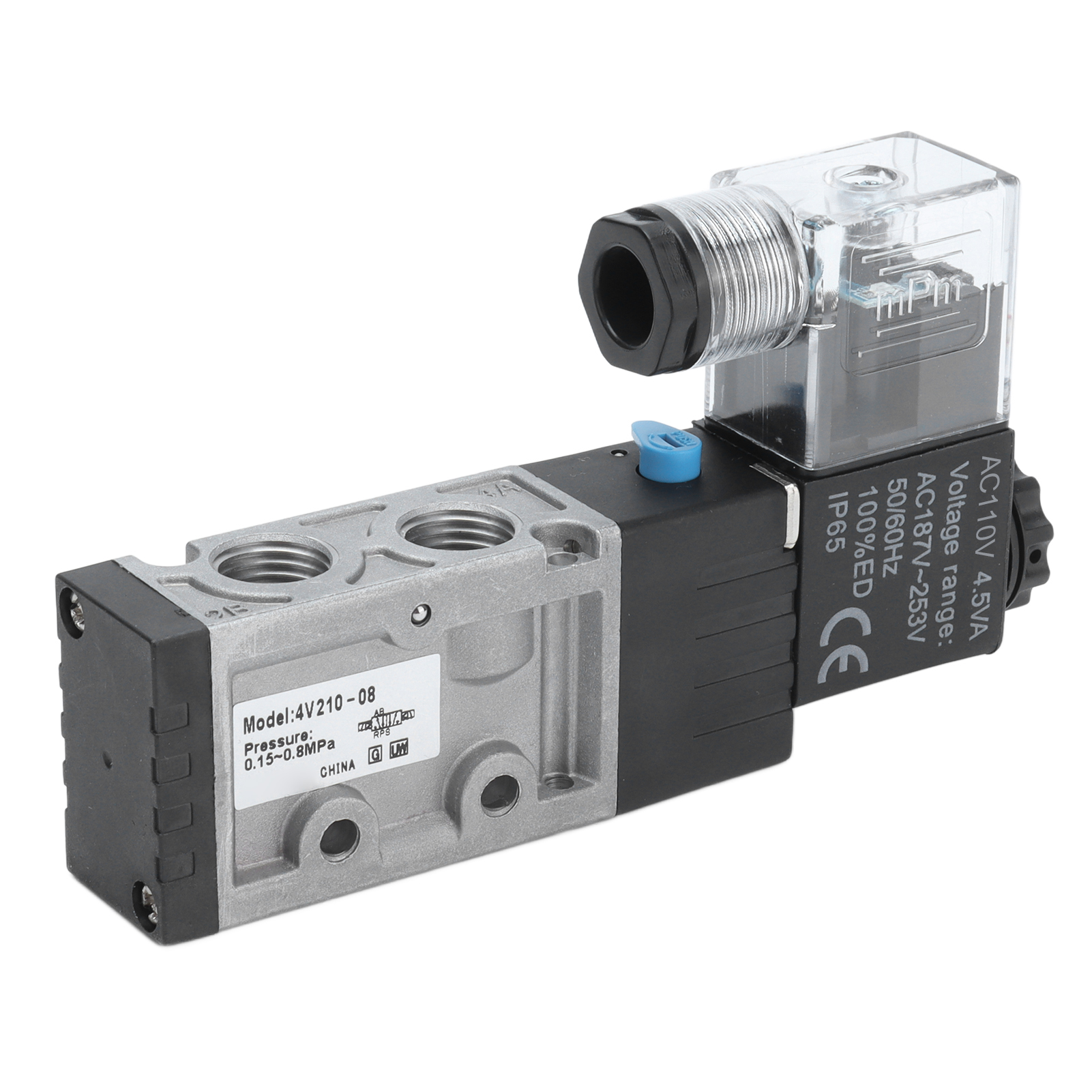 5/2"-2-wege-pneumatik-magnetventil, G1/4-schaltverteiler, 110 V Ac ±15 % Eingang, Zur Luftstromregelung